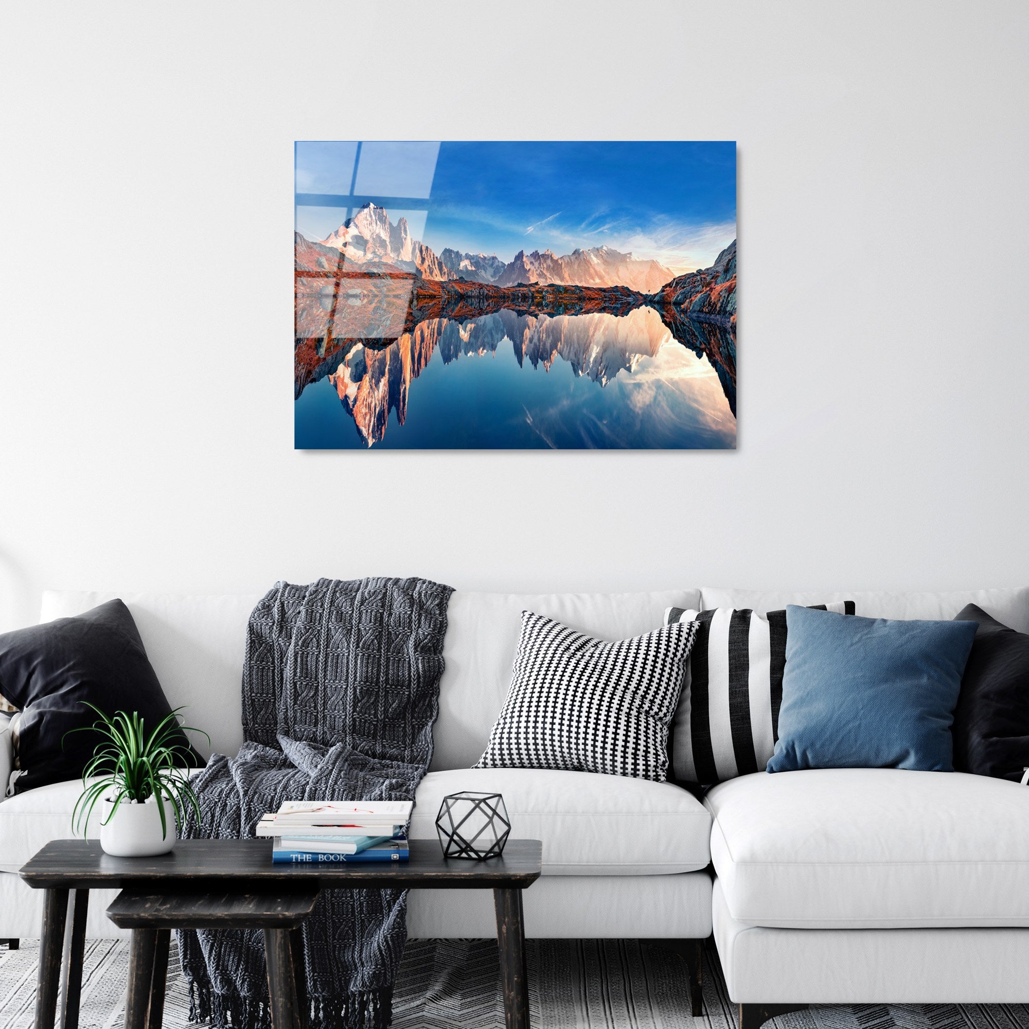 Quadro Decorativo em Vidro Temperado UV-329 50 x 70 cm Multicolor (4 mm)