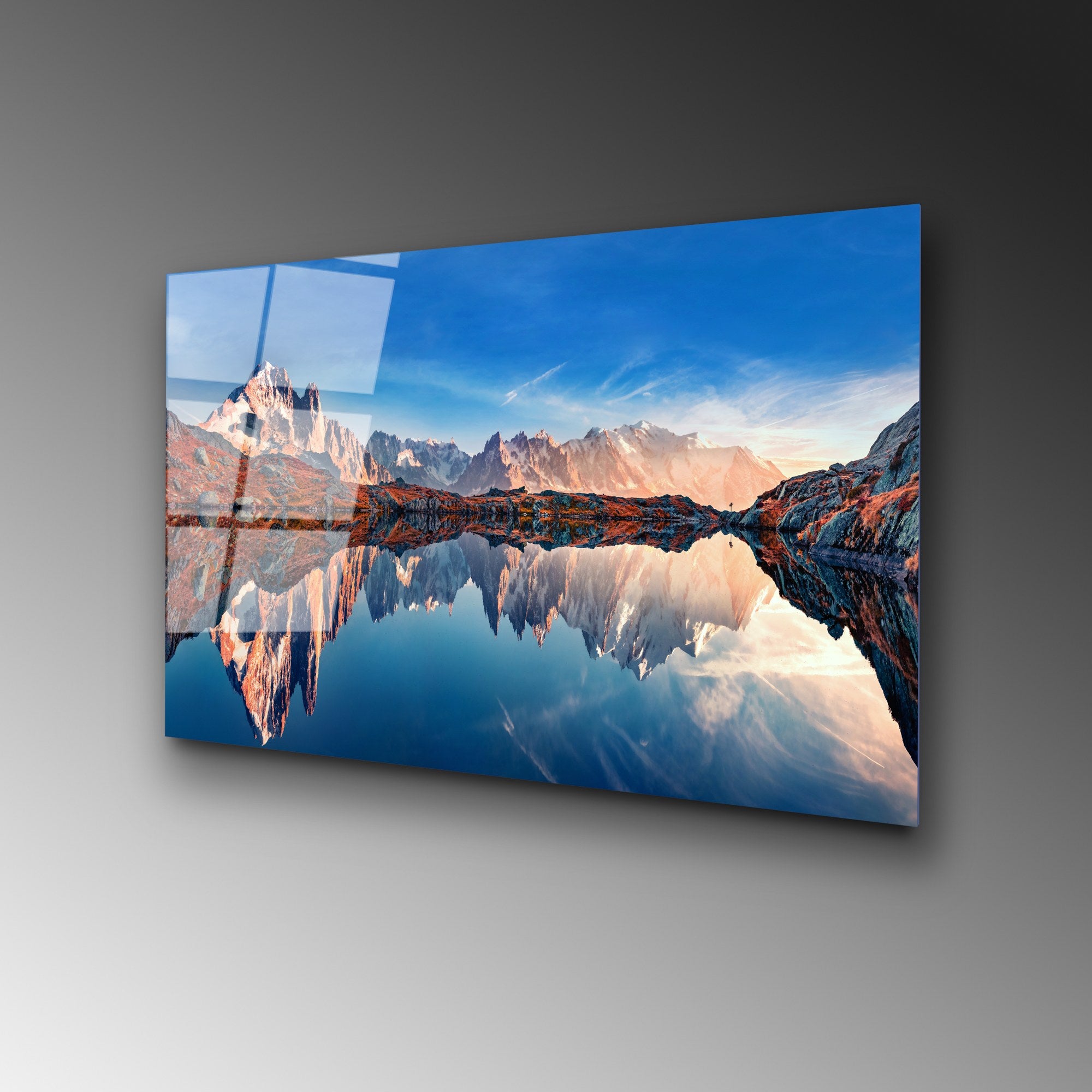 Quadro Decorativo em Vidro Temperado UV-329 50 x 70 cm Multicolor (4 mm)