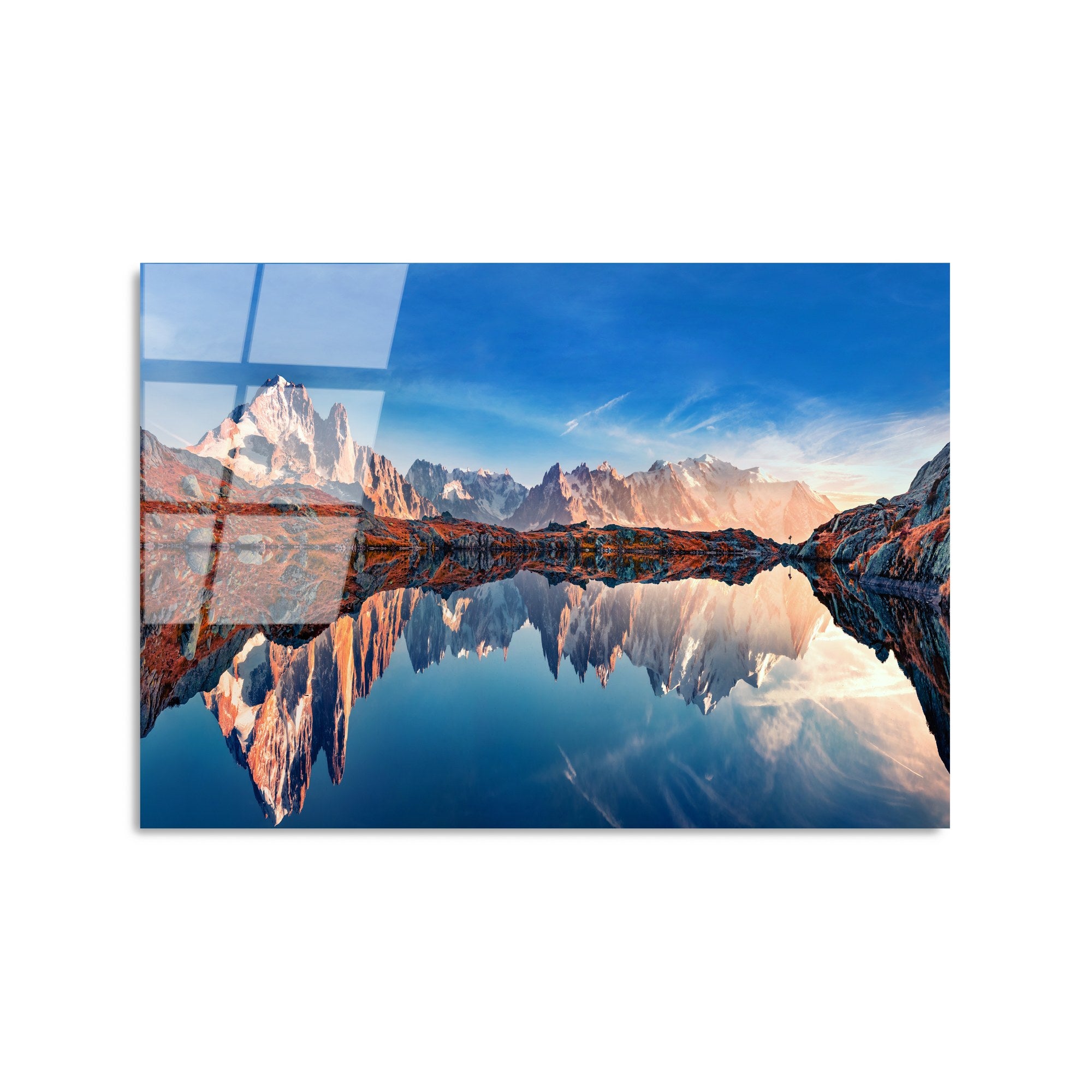 Quadro Decorativo em Vidro Temperado UV-329 50 x 70 cm Multicolor (4 mm)