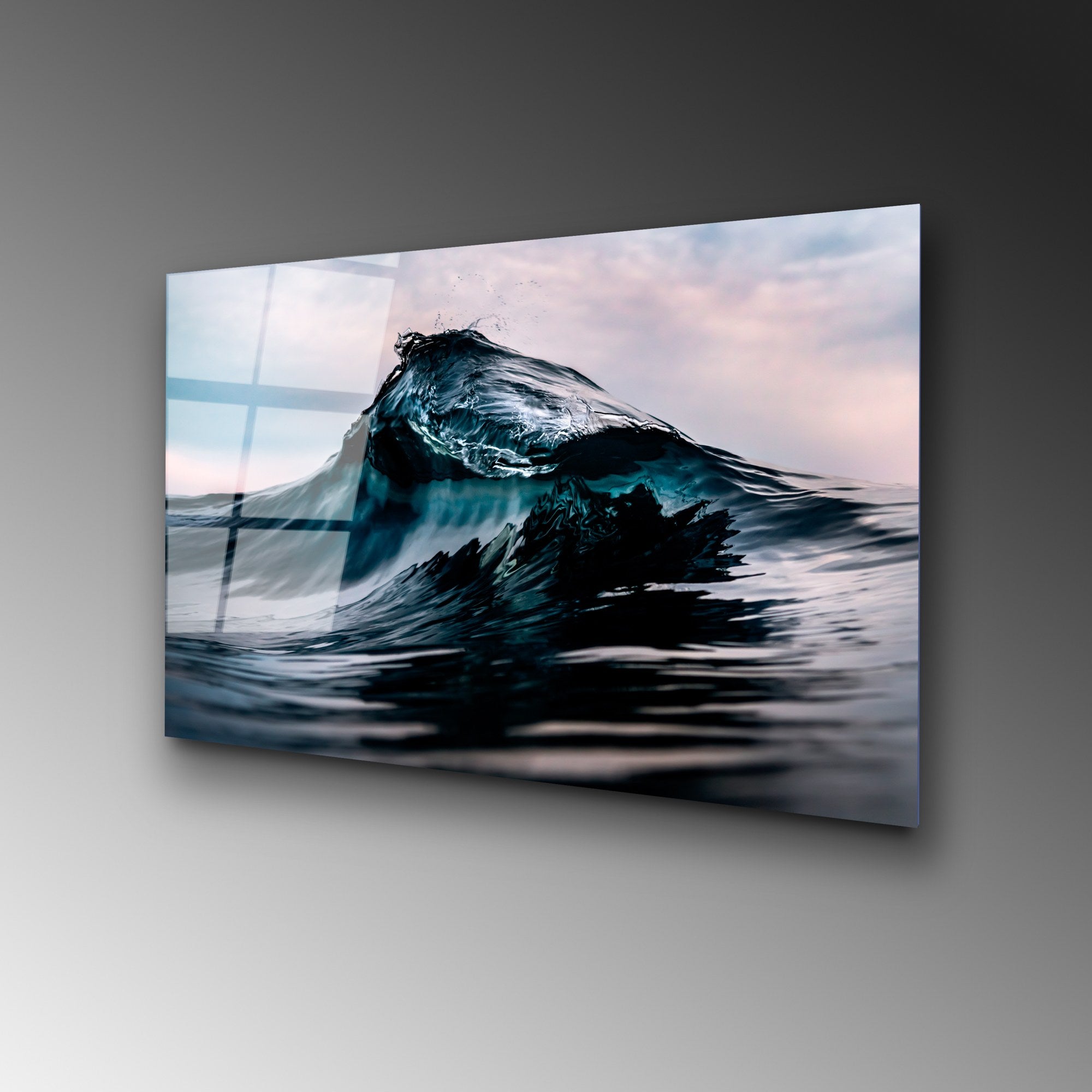 Quadro Decorativo em Vidro Temperado 50x70 cm Multicolor (4 mm) | UV-330 | 123BZM1424