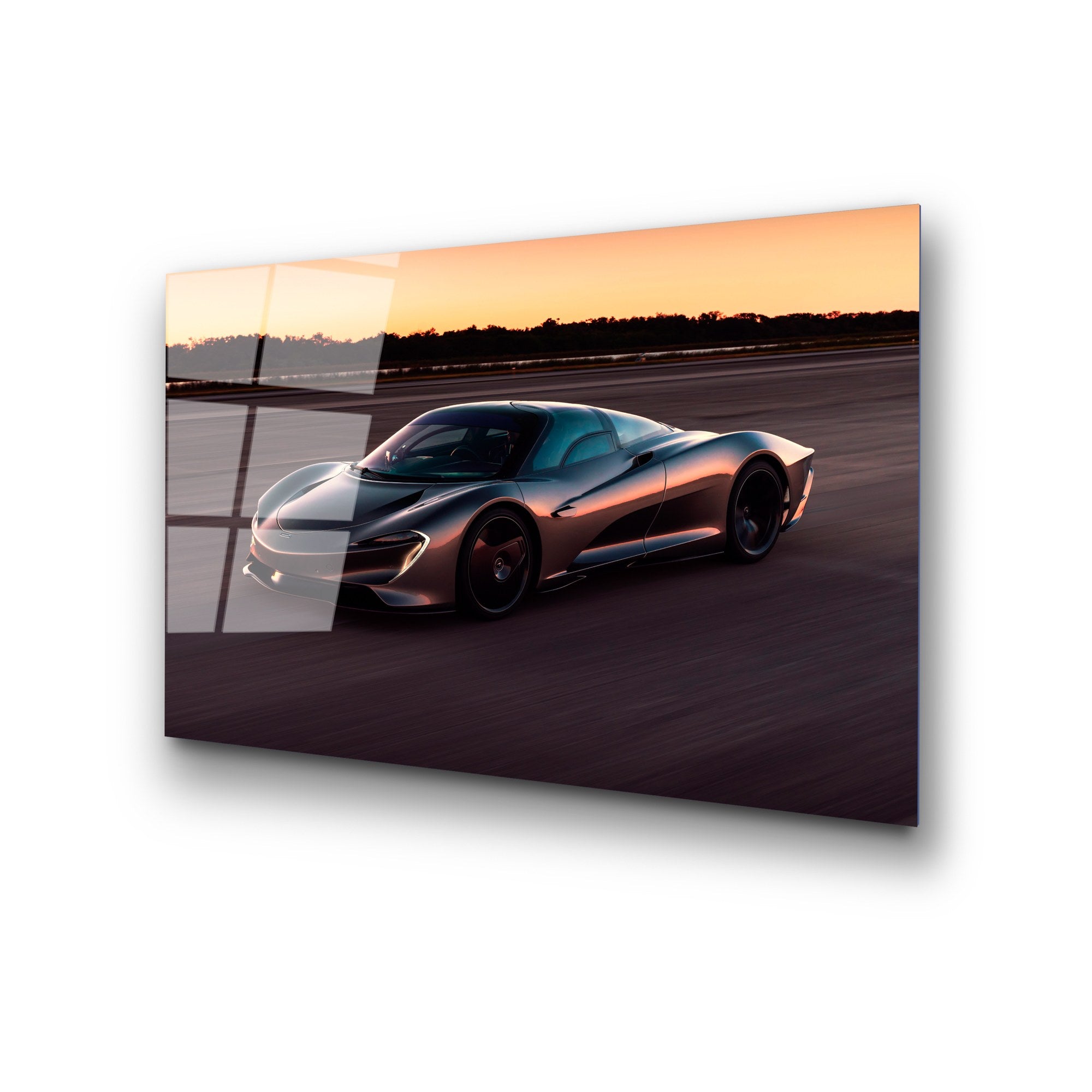 Quadro Decorativo em Vidro Temperado 100% UV-333, Multicolor, 50 x 70 cm (4 mm)