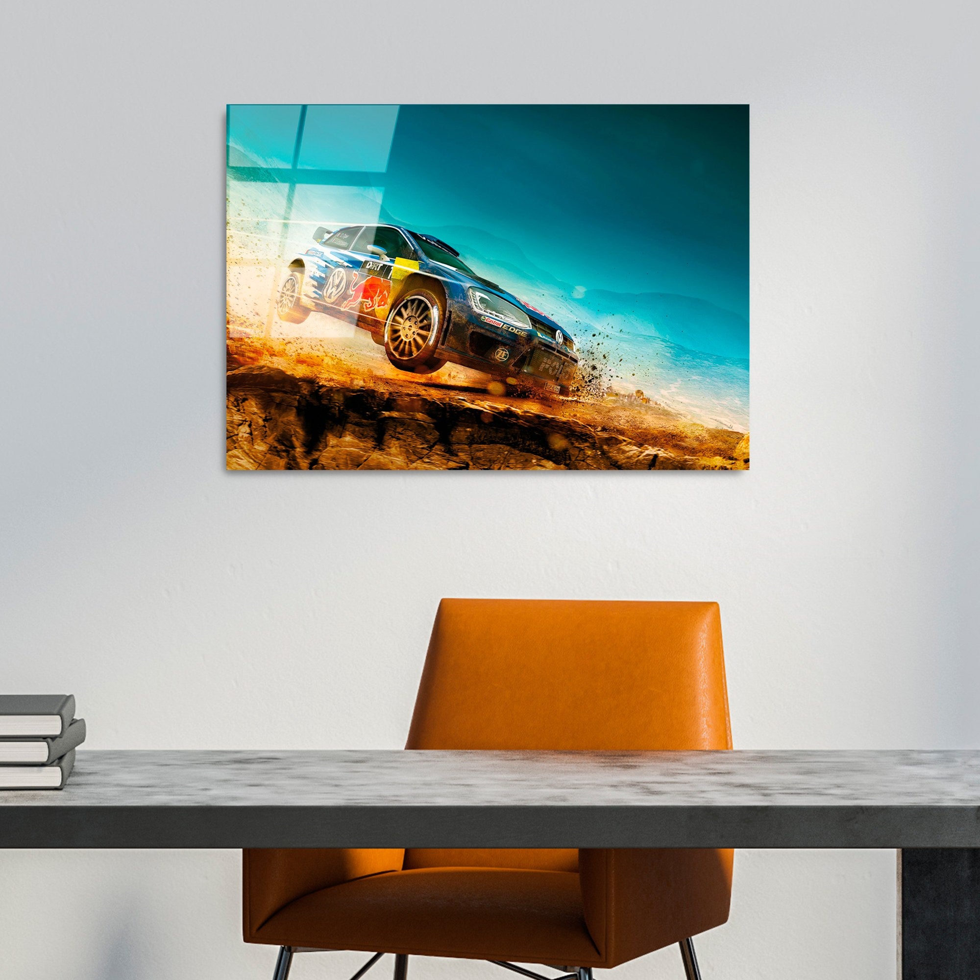 Quadro Decorativo em Vidro Temperado Multicolor UV-334 — 50 x 70 cm (4 mm)