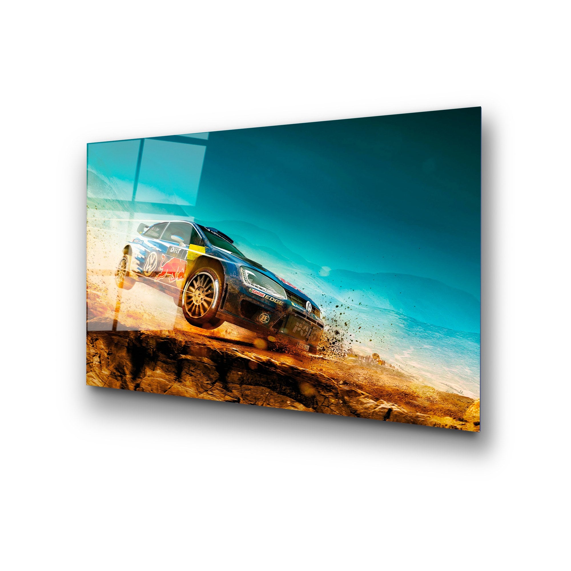 Quadro Decorativo em Vidro Temperado Multicolor UV-334 — 50 x 70 cm (4 mm)