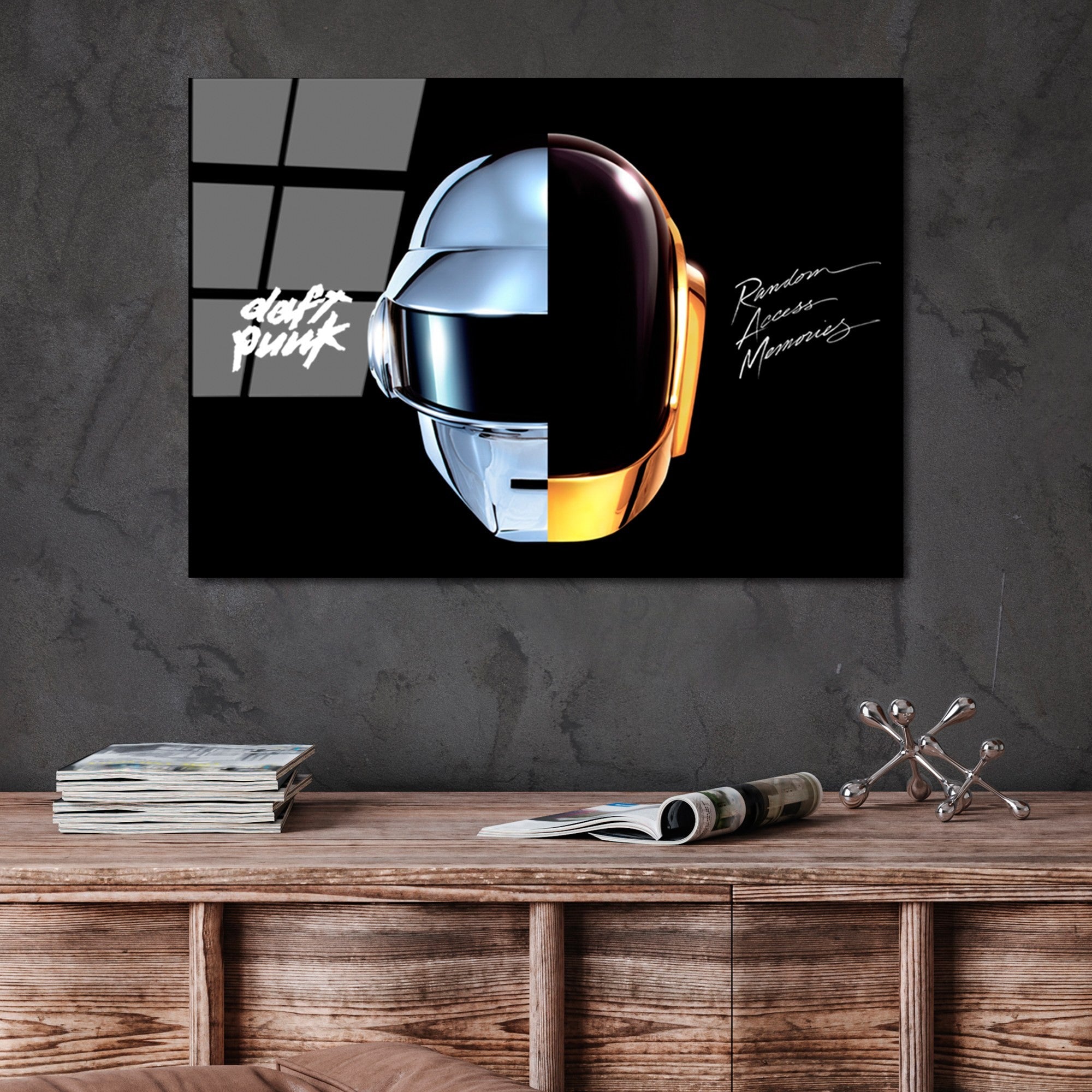 Quadro Decorativo em Vidro Temperado 4 mm UV-335, 50 x 70 cm, Multicor