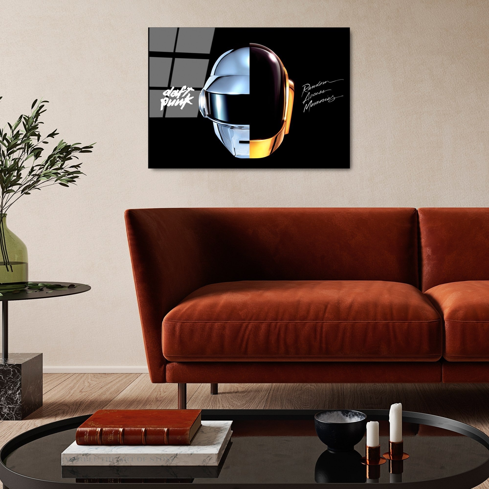 Quadro Decorativo em Vidro Temperado 4 mm UV-335, 50 x 70 cm, Multicor