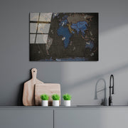 Quadro Decorativo em Vidro Temperado UV-338, Multicolor, 50 x 70 cm (4 mm)