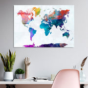 Quadro Decorativo em Vidro Temperado UV-340, Multicolor, 50 x 70 cm, 4 mm