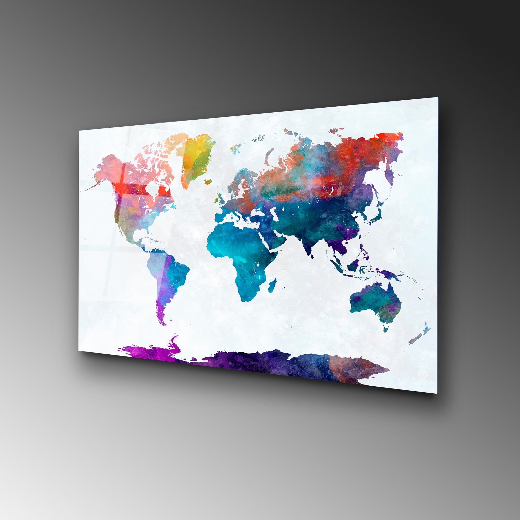 Quadro Decorativo em Vidro Temperado UV-340, Multicolor, 50 x 70 cm, 4 mm