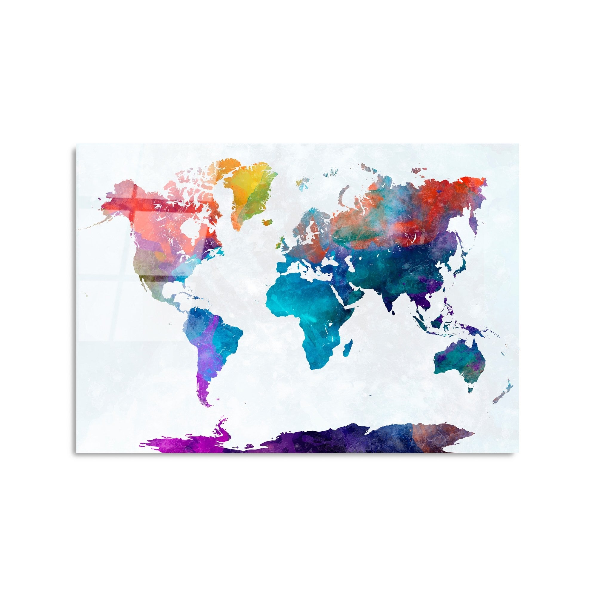 Quadro Decorativo em Vidro Temperado UV-340, Multicolor, 50 x 70 cm, 4 mm