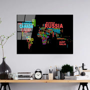 Quadro Decorativo 100% Vidro Temperado UV-341, Multicolor, 50 x 70 cm (4 mm)