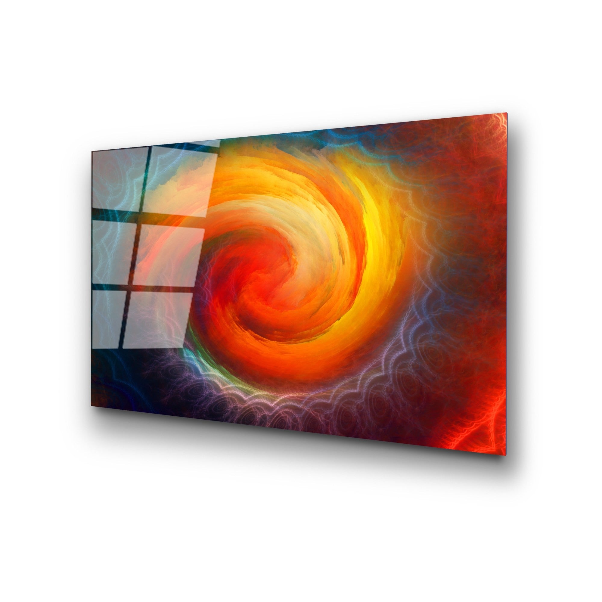 Quadro Decorativo em Vidro Temperado UV-343, 50 x 70 cm, Multicolor, 4 mm