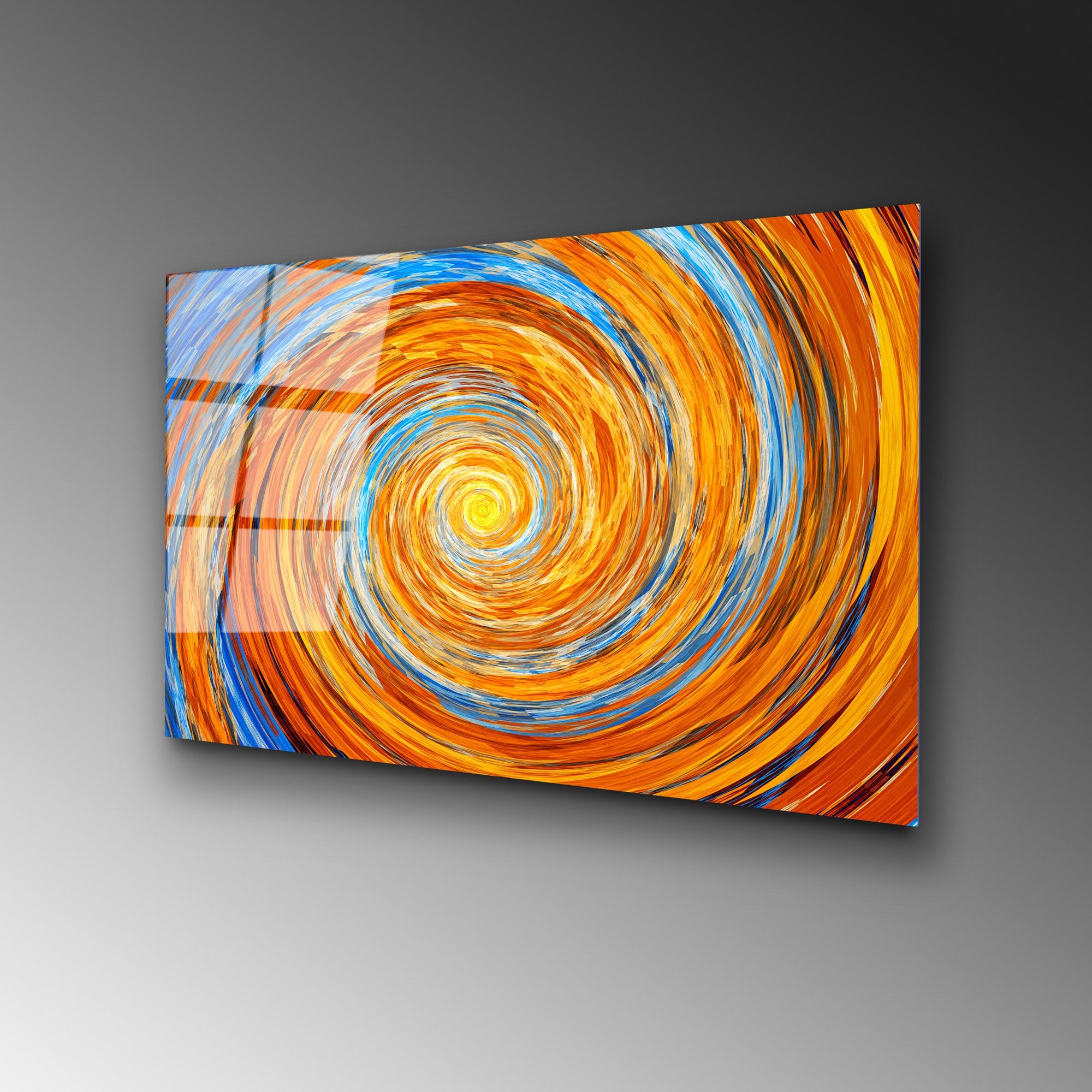 Quadro Decorativo em Vidro Temperado 4 mm 50x70 cm — Multicolor | UV-344 (123BZM1438)