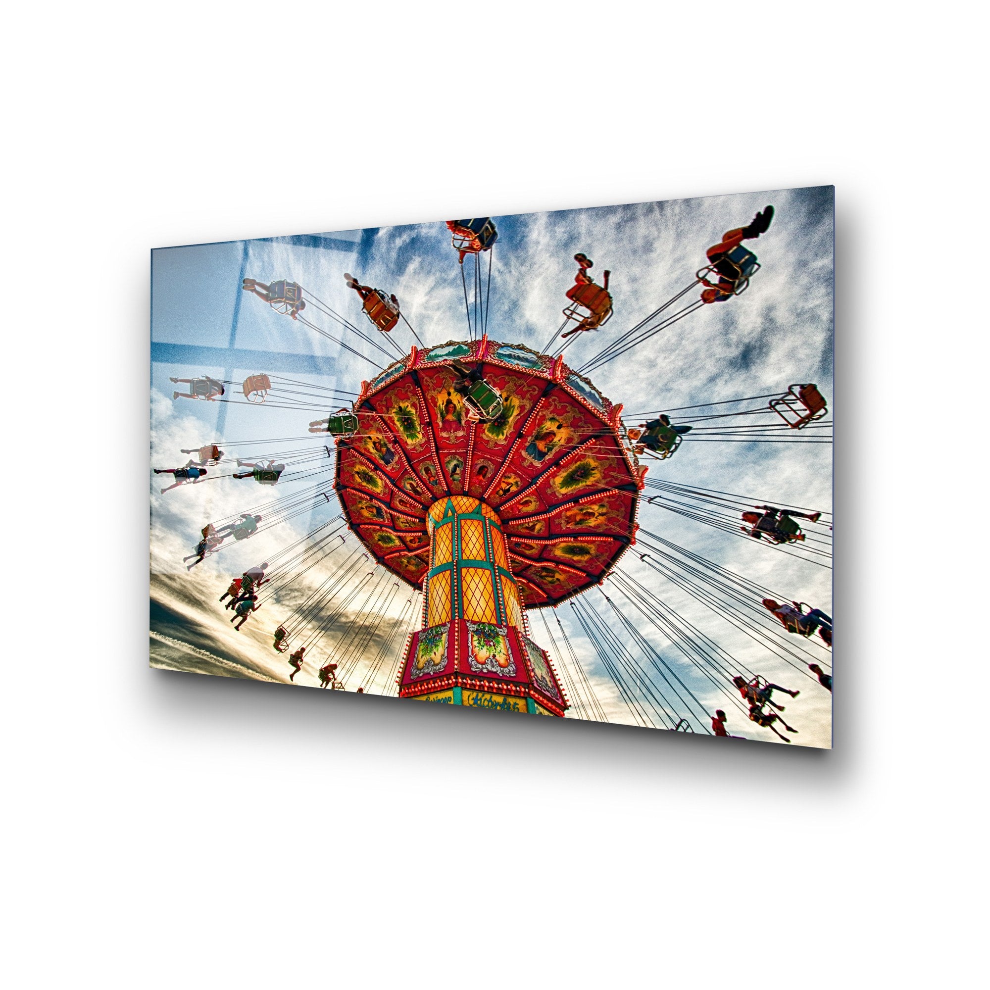 Quadro Decorativo em Vidro Temperado Multicolor 50 x 70 cm (4 mm) – UV-347