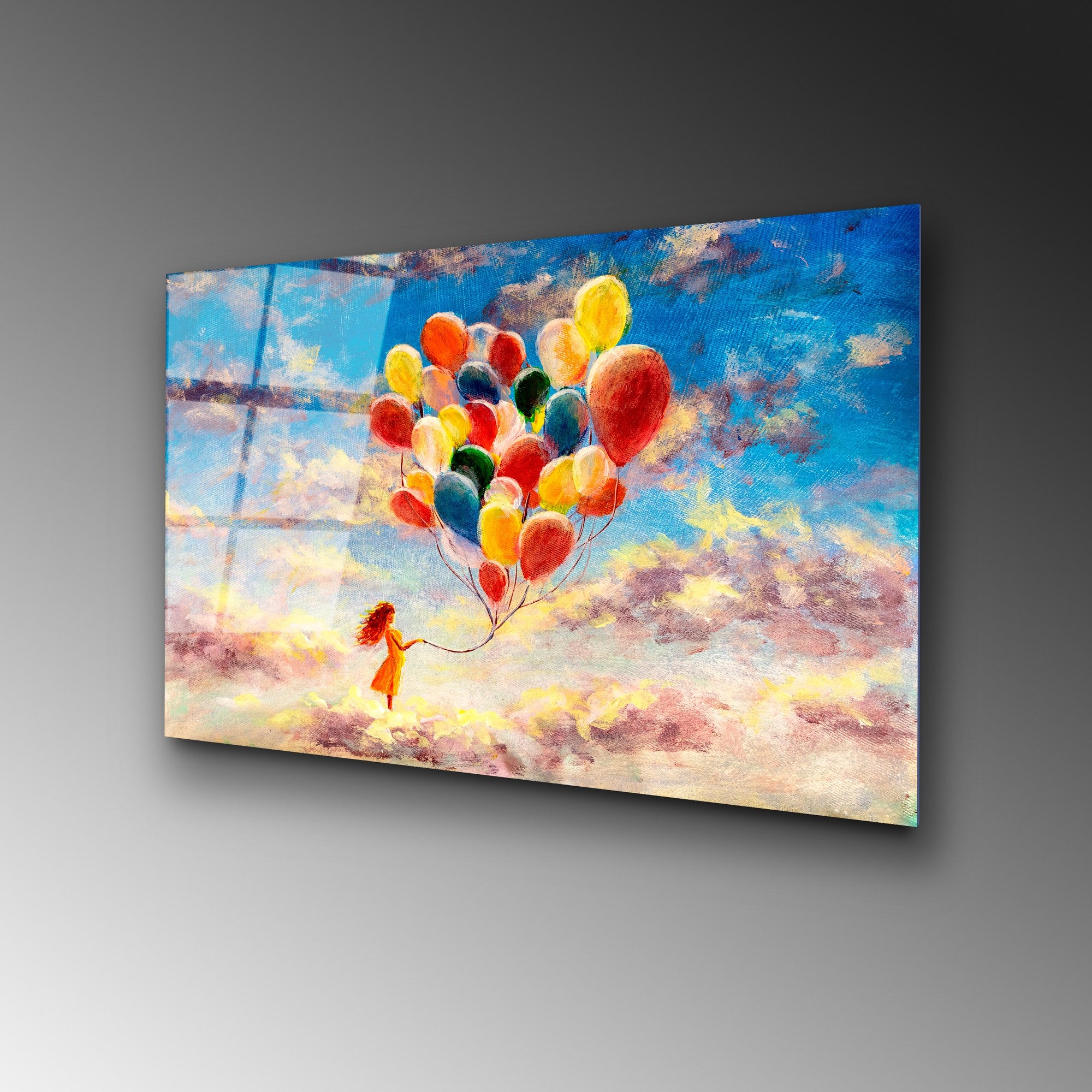 Quadro Decorativo em 100% Vidro Temperado UV-348, Multicolor, 50 x 70 cm (4 mm)