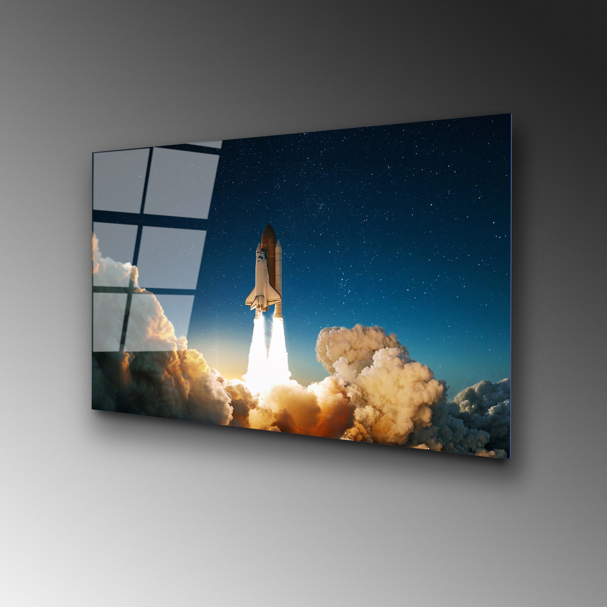 Quadro Decorativo em Vidro 100% Temperado UV-351, Multicolor, 50 x 70 cm (4 mm) – Ref. 123BZM1445