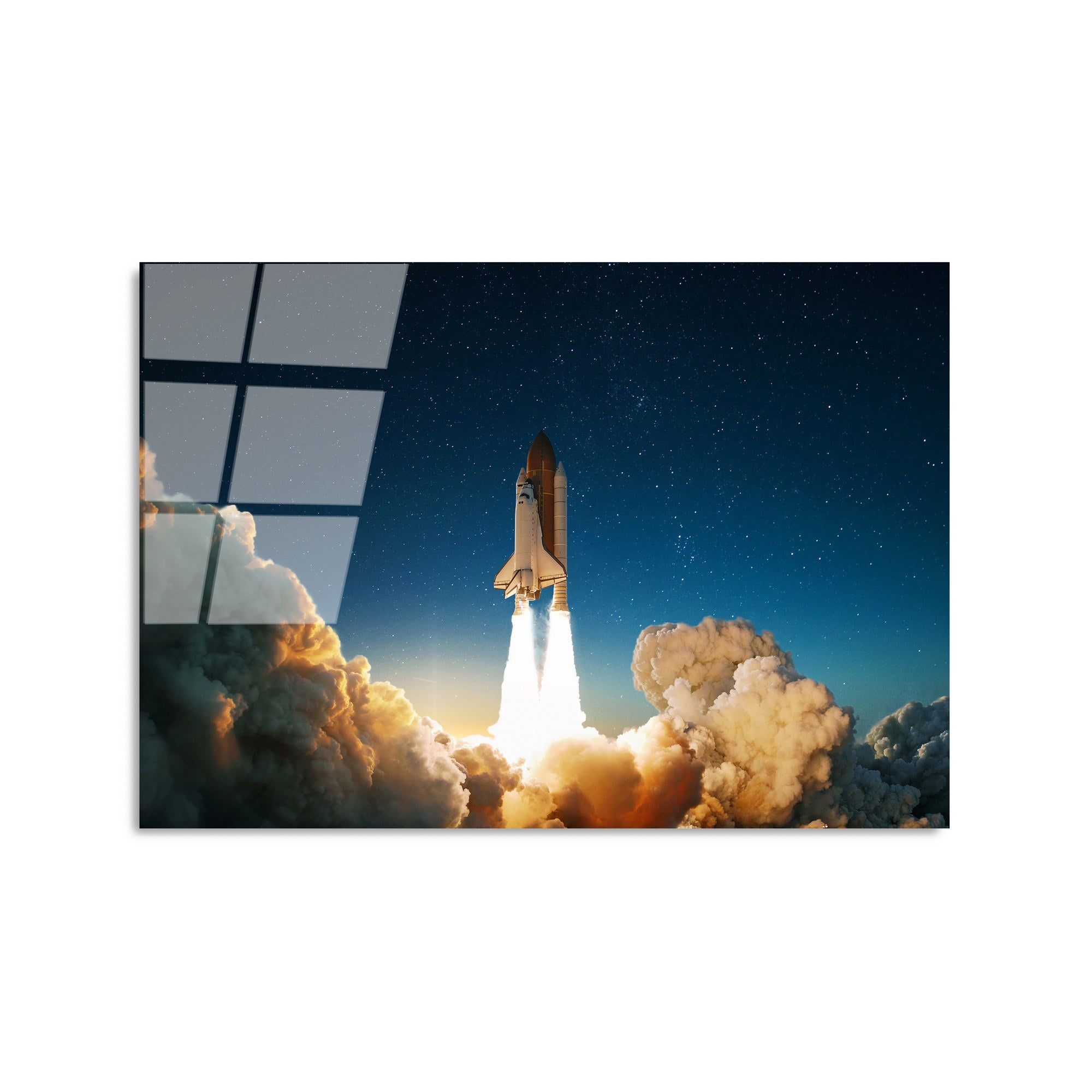 Quadro Decorativo em Vidro 100% Temperado UV-351, Multicolor, 50 x 70 cm (4 mm) – Ref. 123BZM1445