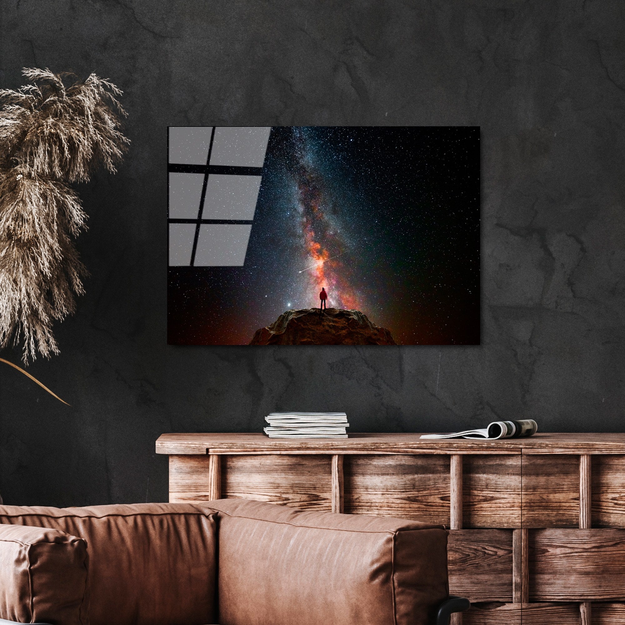 Quadro Decorativo em Vidro Temperado UV-352 (4 mm), Multicolor, 50 x 70 cm