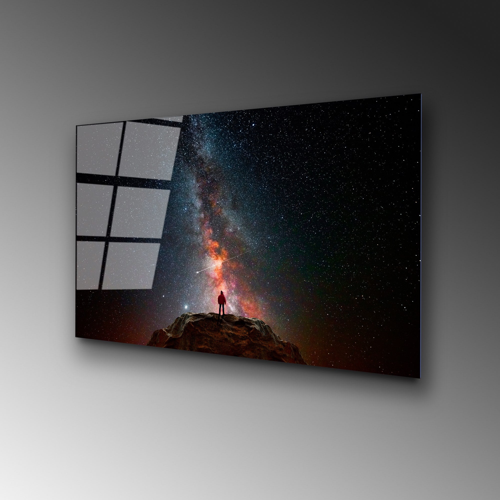 Quadro Decorativo em Vidro Temperado UV-352 (4 mm), Multicolor, 50 x 70 cm