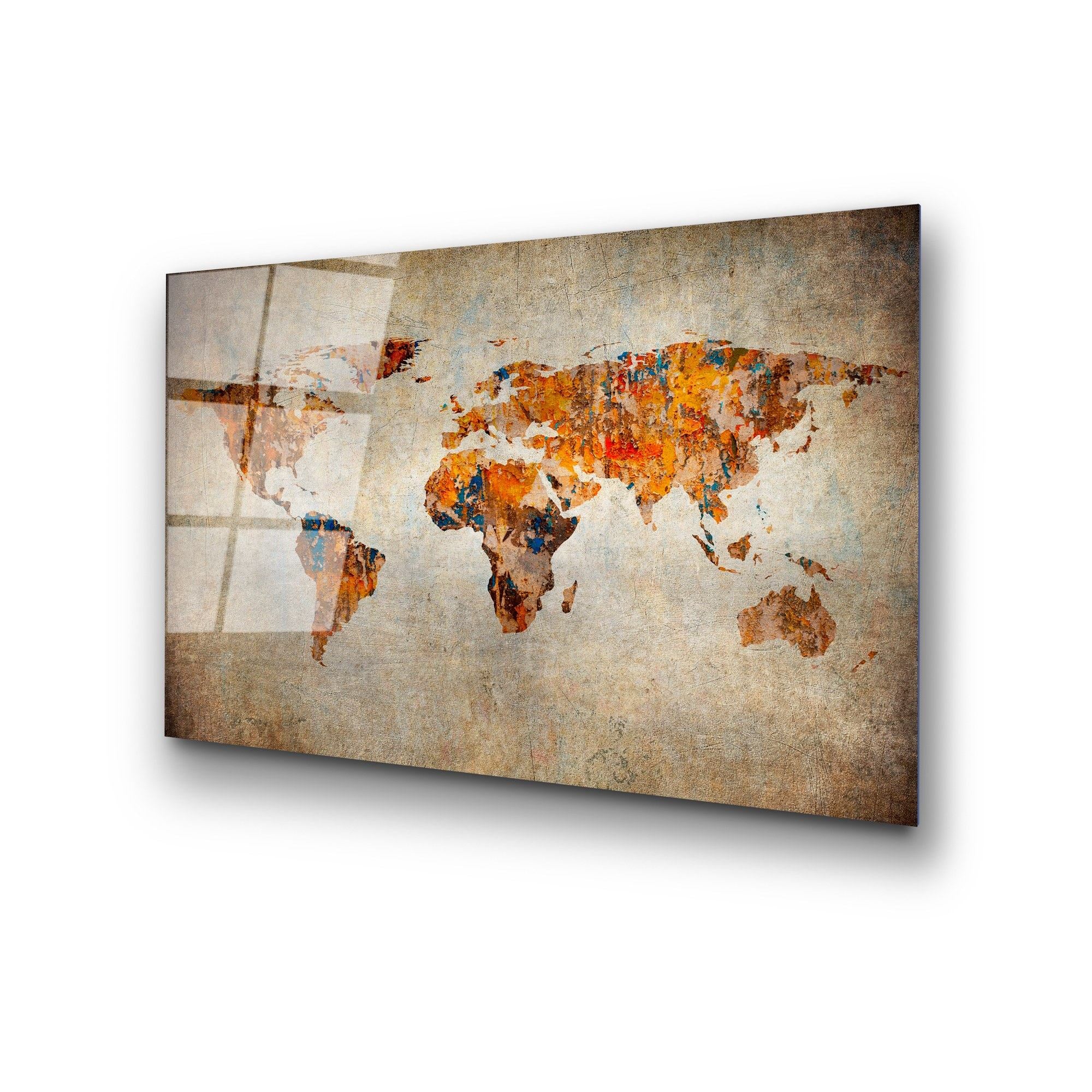 Quadro Decorativo em Vidro Temperado 100% 50x70 cm, Multicolor – UV-354