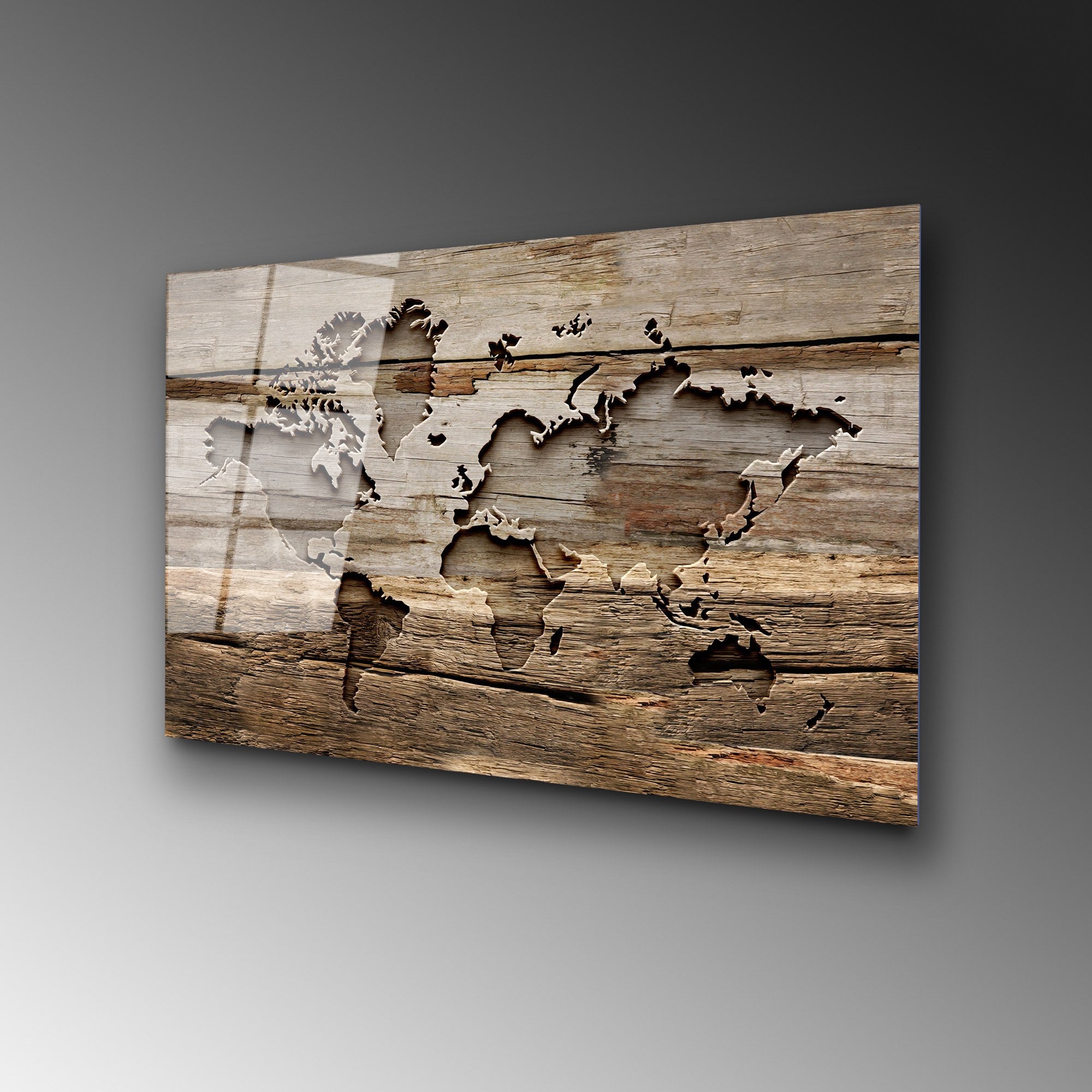 Quadro Decorativo em Vidro Temperado UV-355 (4 mm), Multicolor, 50 x 70 cm – Ref. 123BZM1449