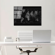 Quadro Decorativo em Vidro Temperado 4 mm 50x70 cm – Multicolor (UV-356)