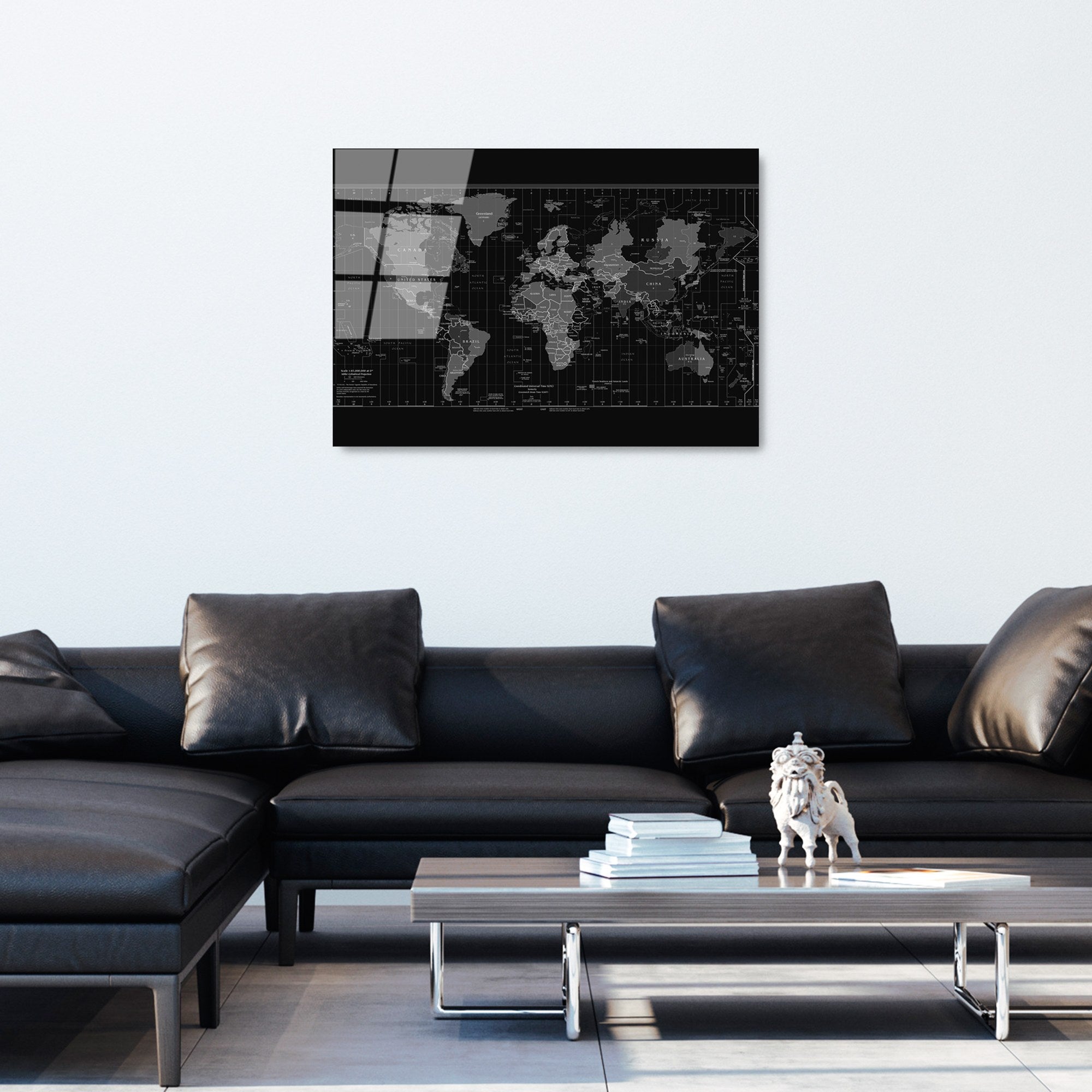 Quadro Decorativo em Vidro Temperado 4 mm 50x70 cm – Multicolor (UV-356)