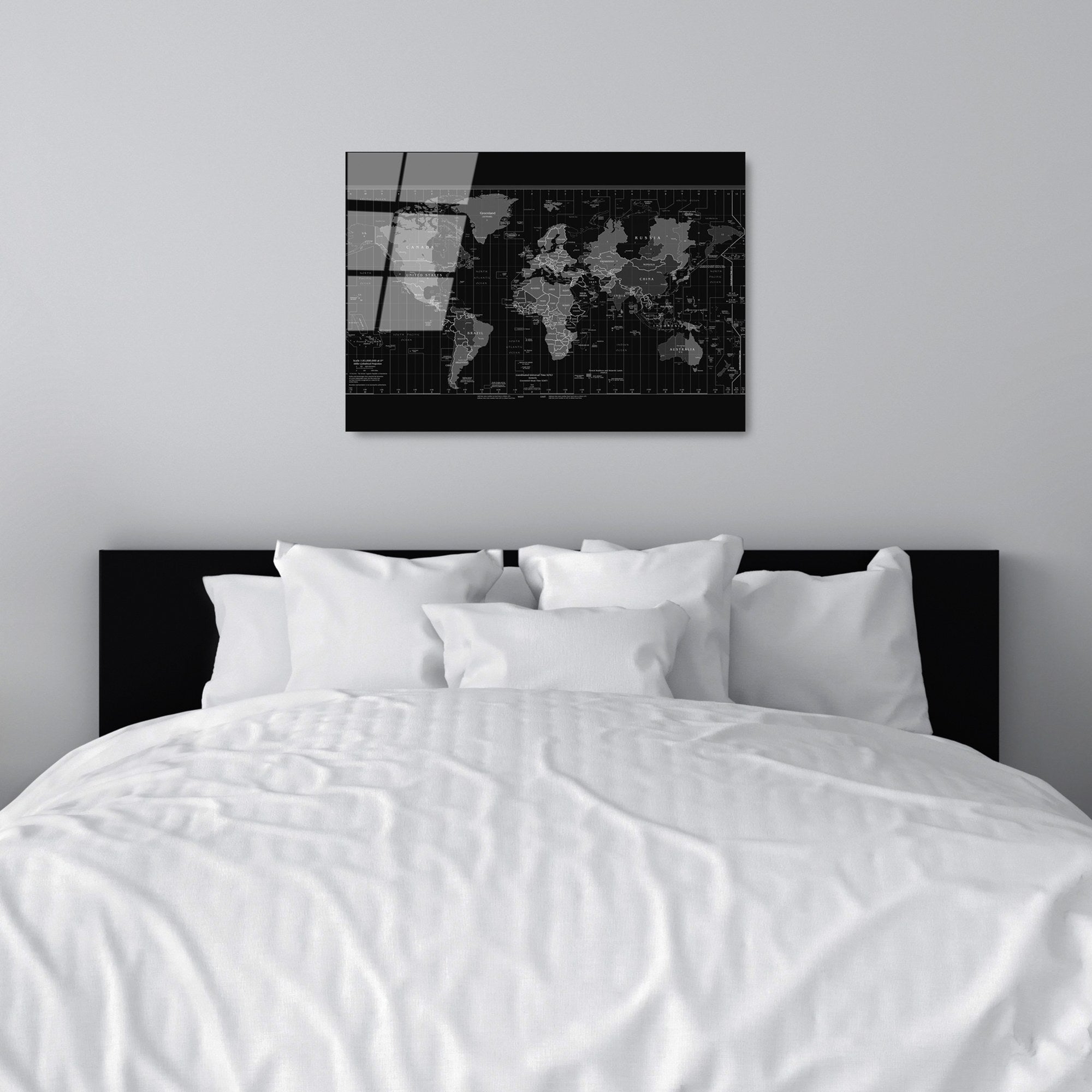 Quadro Decorativo em Vidro Temperado 4 mm 50x70 cm – Multicolor (UV-356)