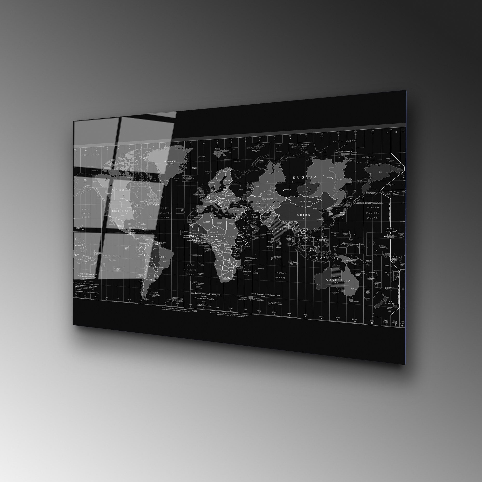 Quadro Decorativo em Vidro Temperado 4 mm 50x70 cm – Multicolor (UV-356)