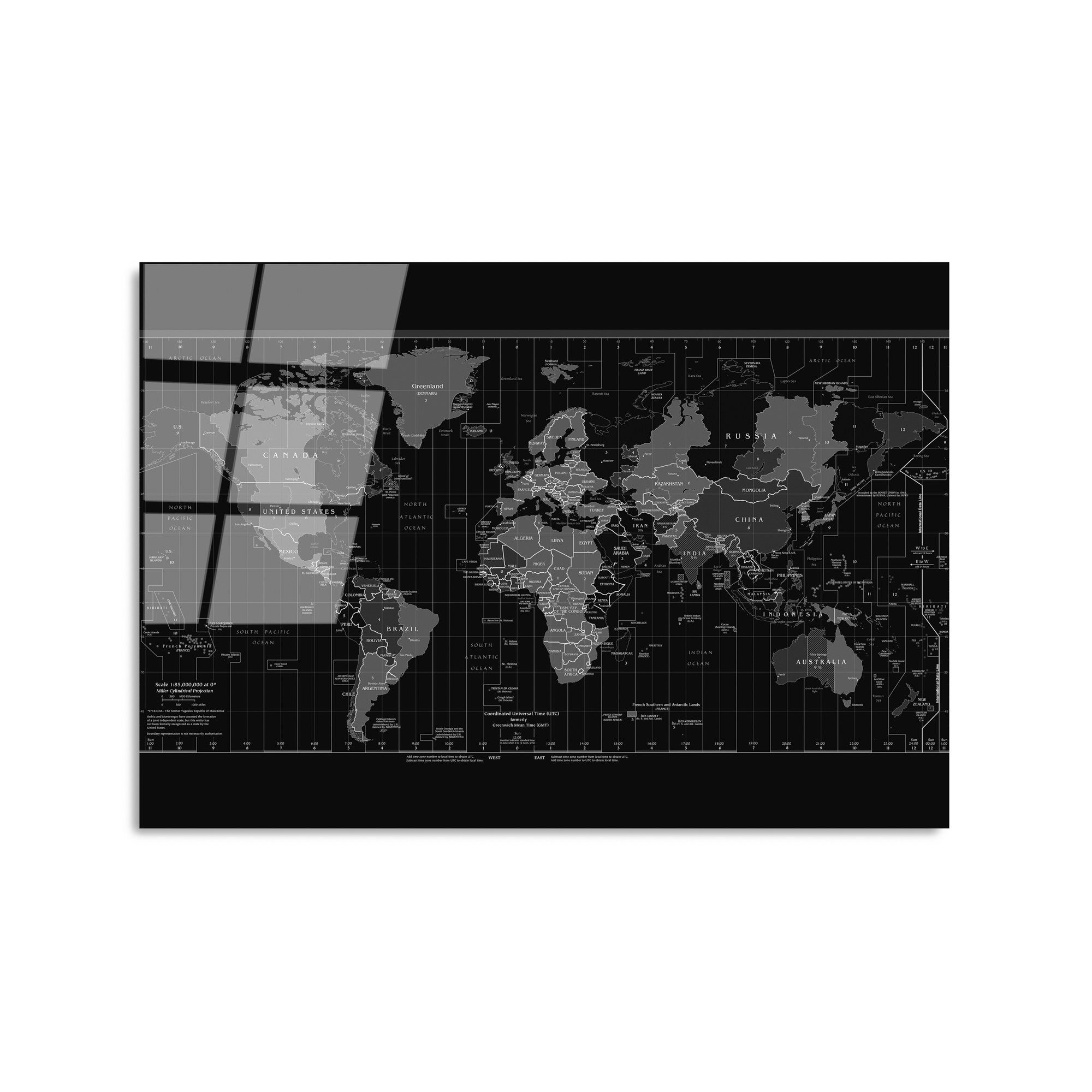 Quadro Decorativo em Vidro Temperado 4 mm 50x70 cm – Multicolor (UV-356)