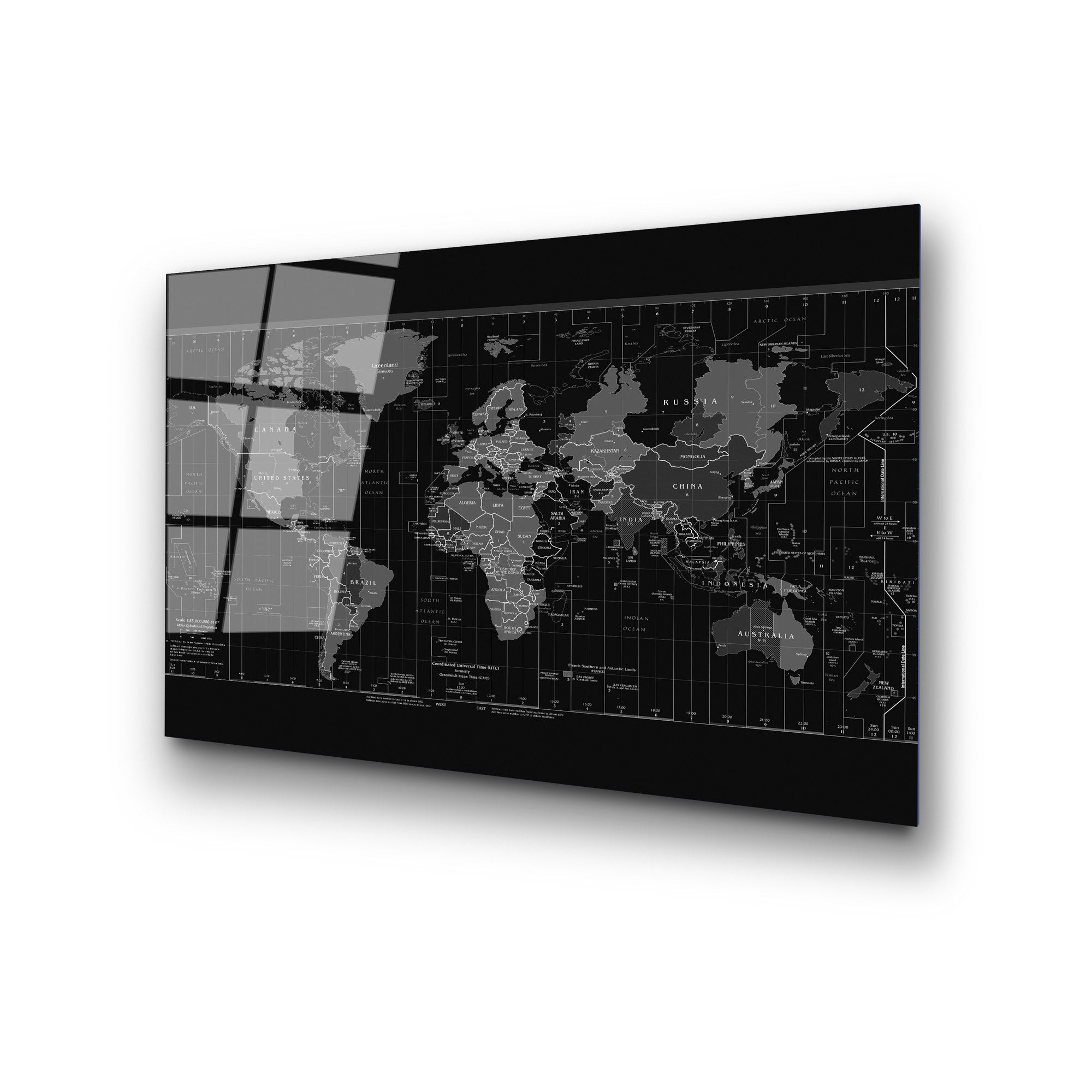 Quadro Decorativo em Vidro Temperado 4 mm 50x70 cm – Multicolor (UV-356)