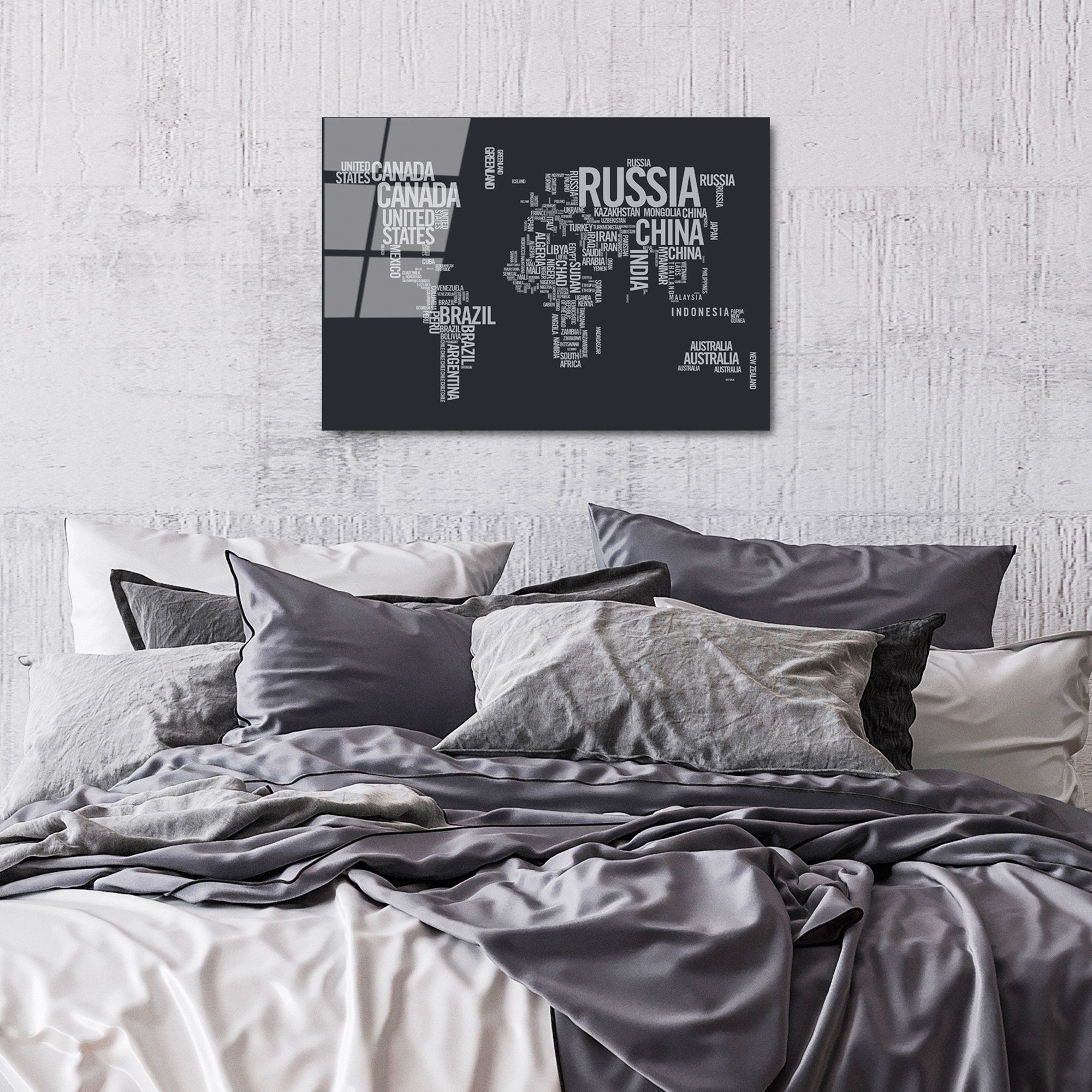 UV-359 Quadro Decorativo em Vidro Temperado 50 x 70 cm, Multicolor (4 mm)