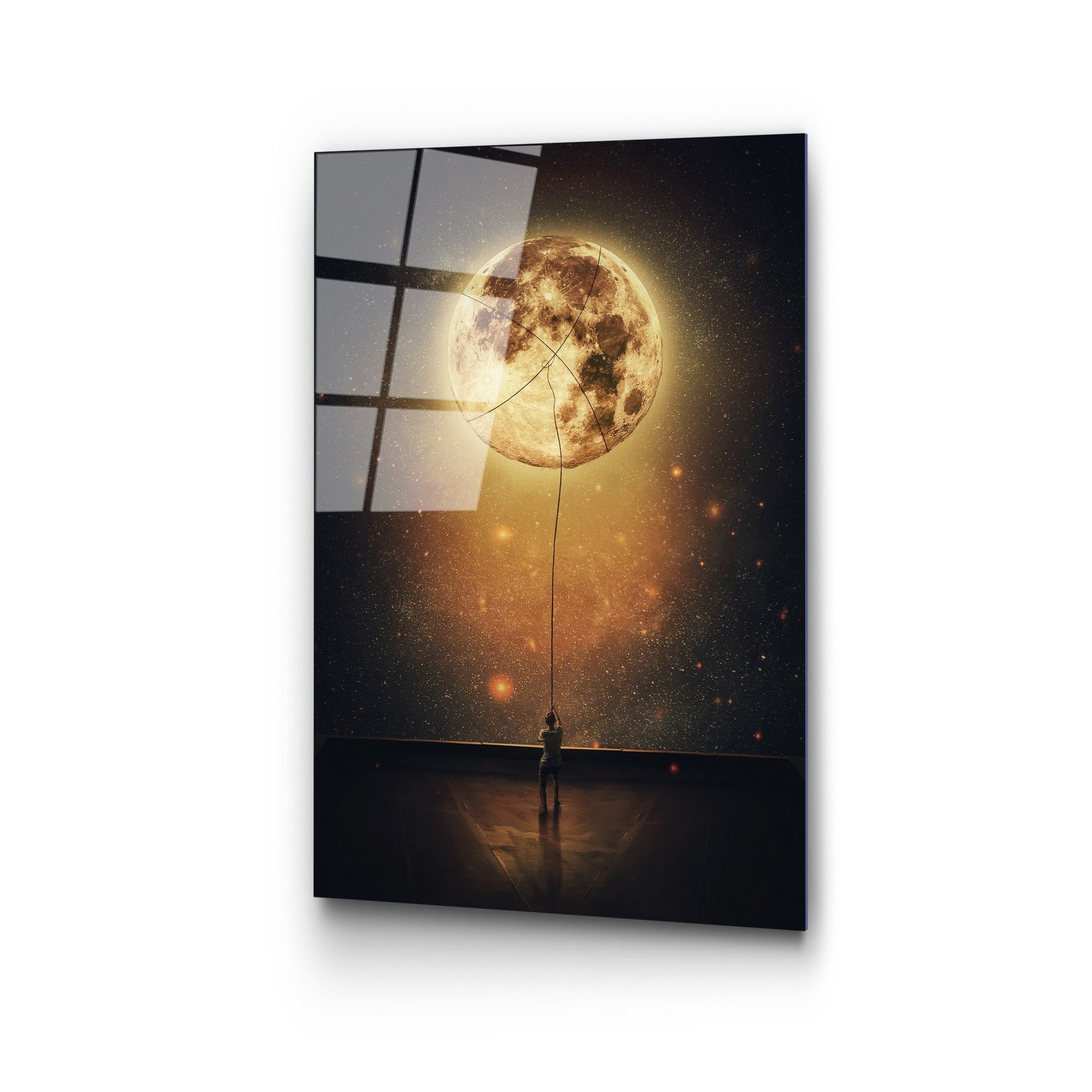 Quadro Decorativo em Vidro Temperado 4 mm UV-362, Multicor, 50 x 70 cm