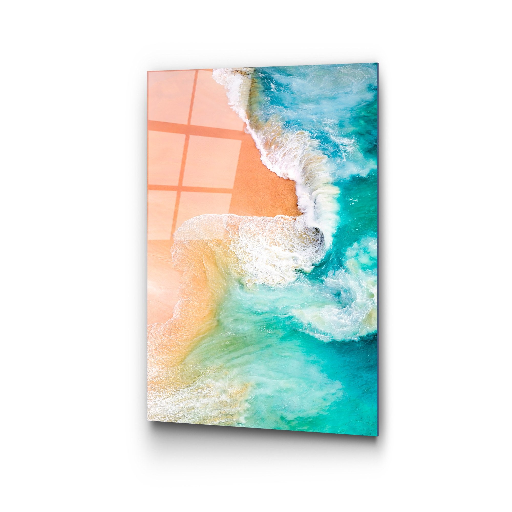 Quadro Decorativo em Vidro Temperado UV-363, 50 x 70 cm, Multicolor, 4 mm