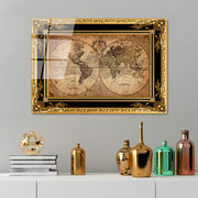 Quadro Decorativo em Vidro Temperado (4 mm) UV-364, Multicolor, 50 x 70 cm