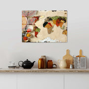 Quadro Decorativo em Vidro Temperado UV-365, 50 x 70 cm, Multicolor, 4 mm