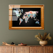 Quadro Decorativo em Vidro Temperado (4 mm) 50x70 cm — UV-367 — Multicolor