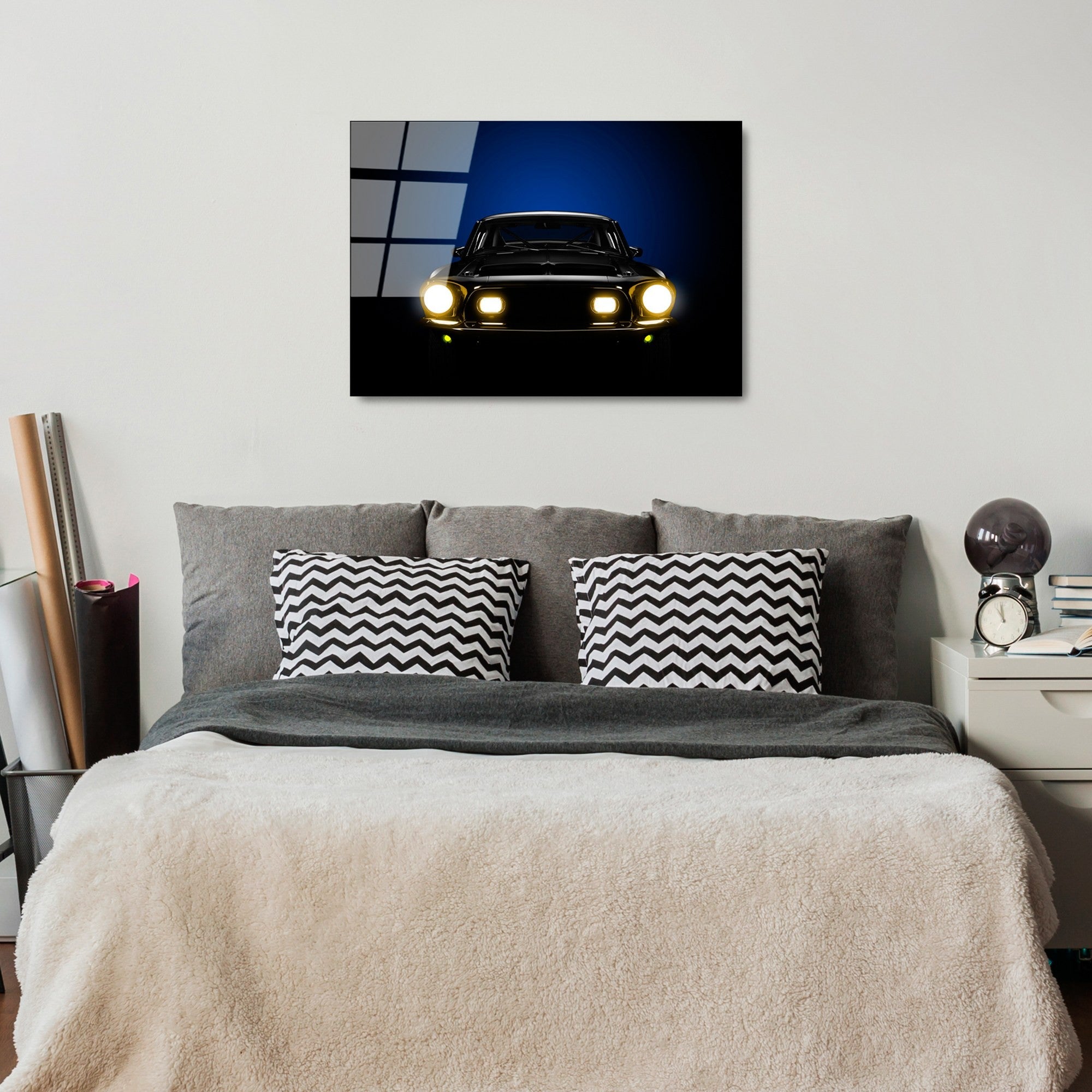 Quadro Decorativo em Vidro Temperado Multicolor UV-368, 50 x 70 cm, 4 mm