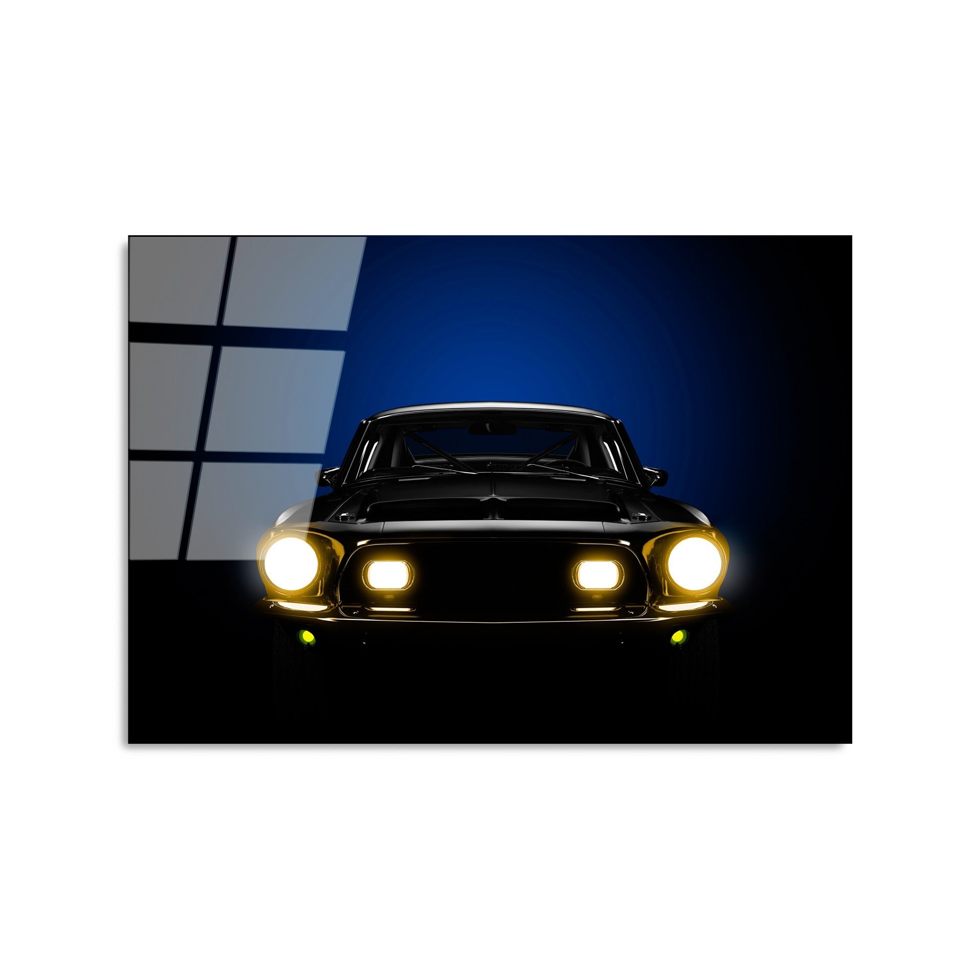 Quadro Decorativo em Vidro Temperado Multicolor UV-368, 50 x 70 cm, 4 mm