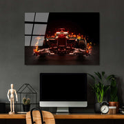 Quadro Decorativo em Vidro Temperado UV-370 (50 x 70 cm) Multicolor – 4 mm | Ref. 123BZM1464