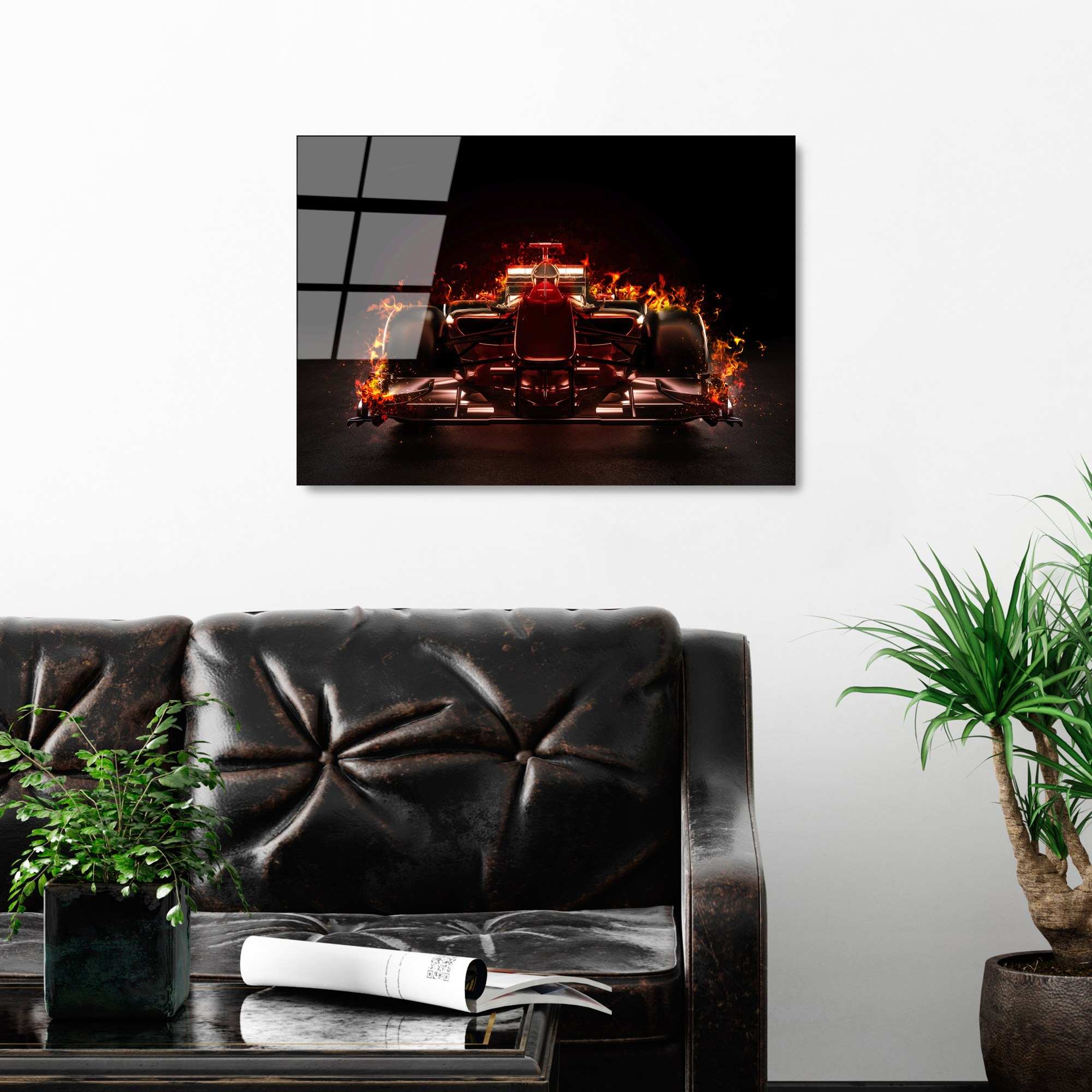 Quadro Decorativo em Vidro Temperado UV-370 (50 x 70 cm) Multicolor – 4 mm | Ref. 123BZM1464