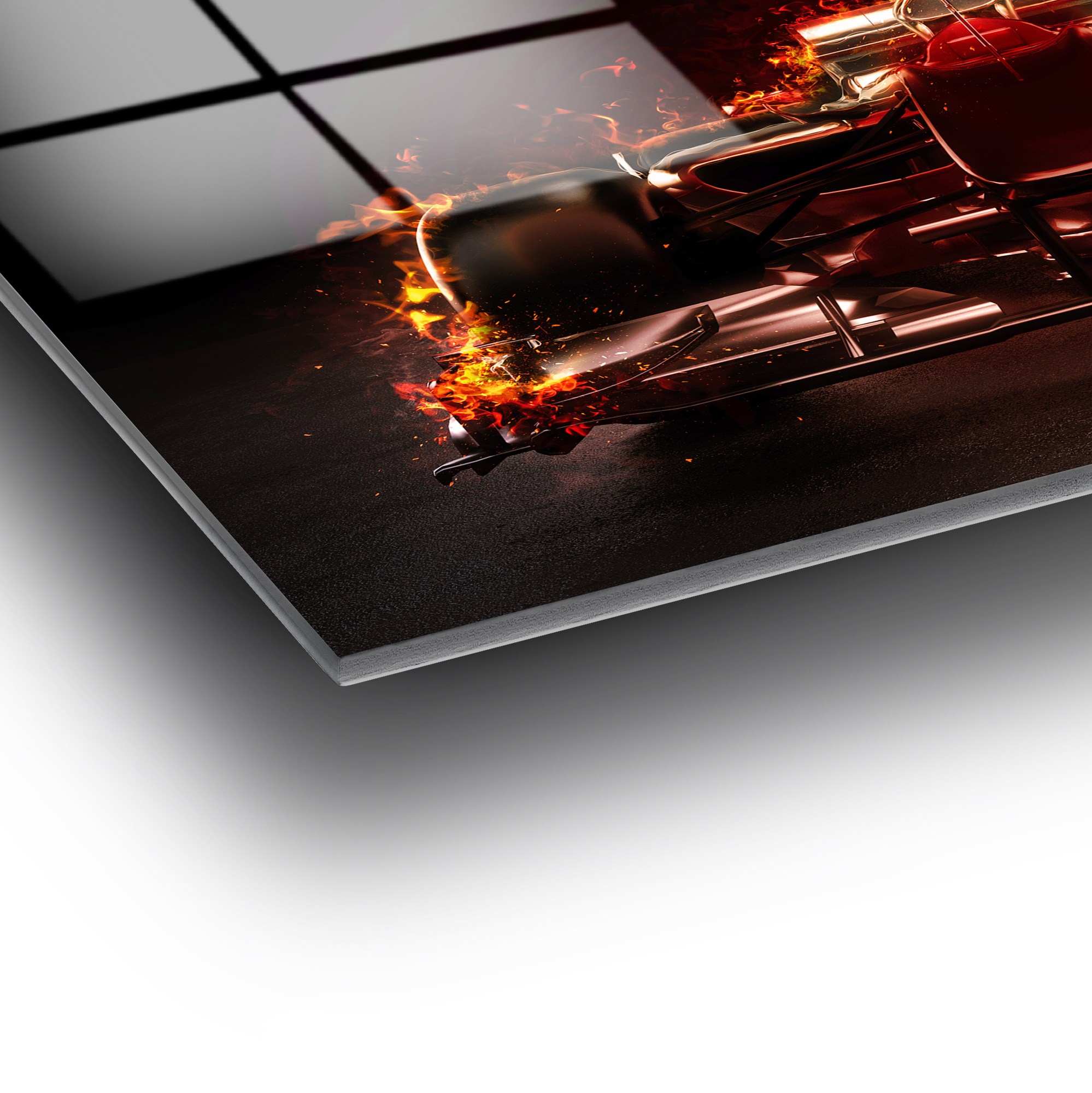 Quadro Decorativo em Vidro Temperado UV-370 (50 x 70 cm) Multicolor – 4 mm | Ref. 123BZM1464