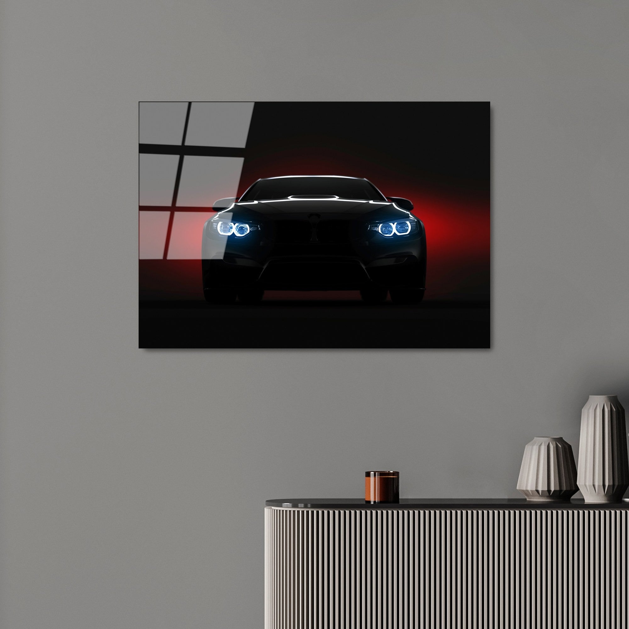 Quadro Decorativo em Vidro Temperado 4 mm UV-371, Multicolor, 50 x 70 cm