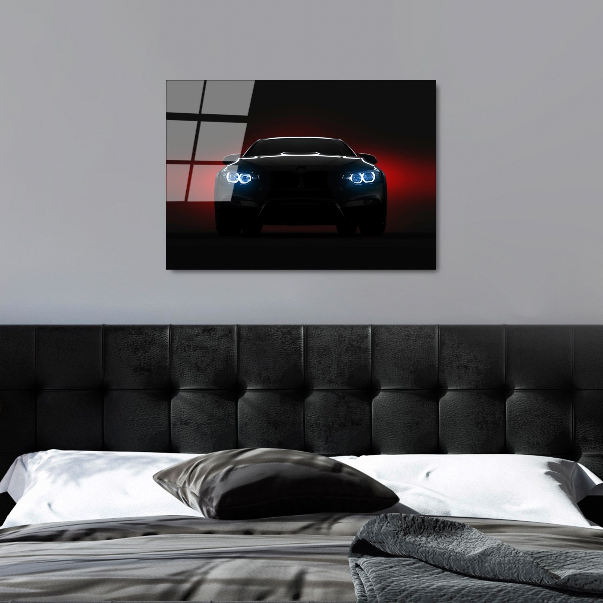 Quadro Decorativo em Vidro Temperado 4 mm UV-371, Multicolor, 50 x 70 cm