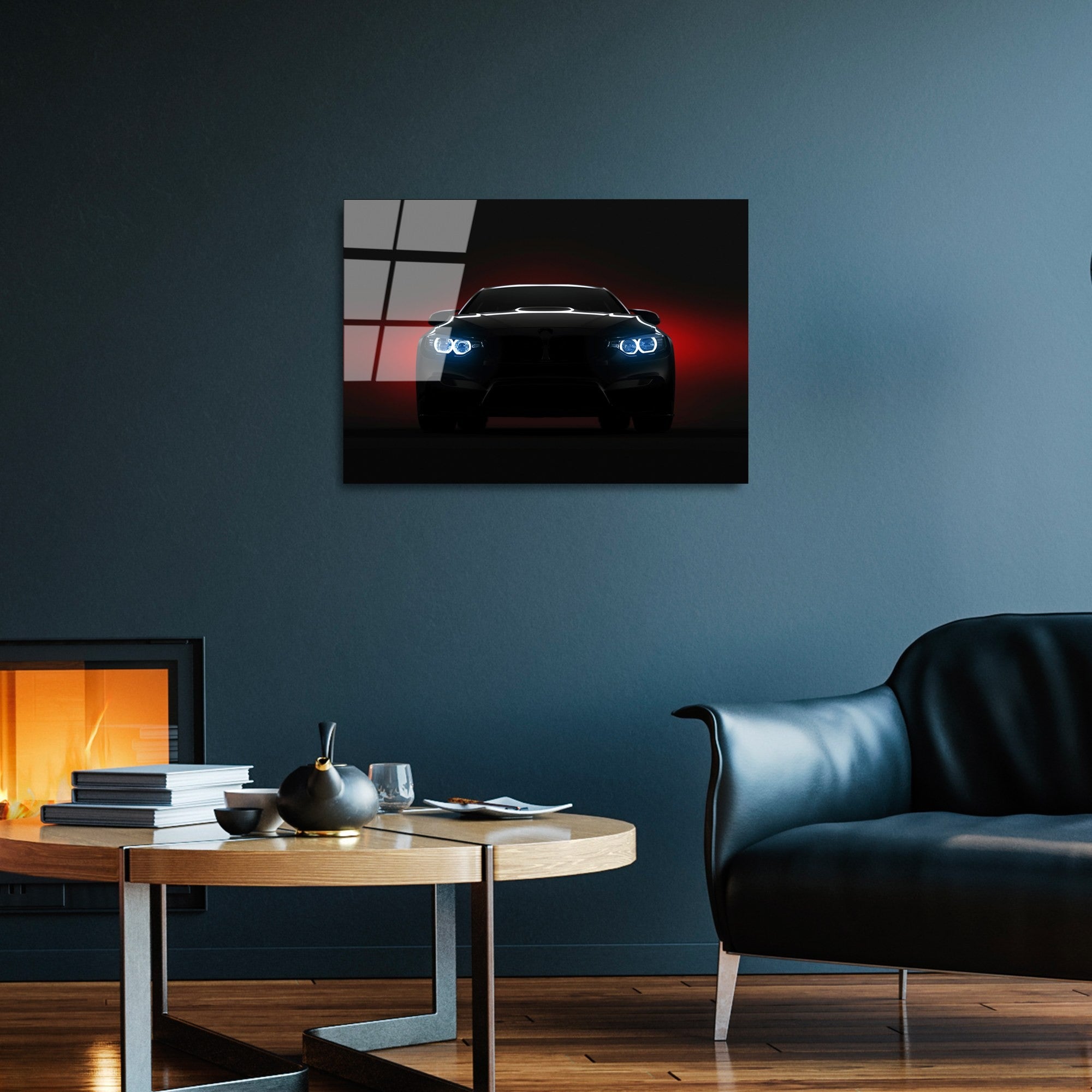 Quadro Decorativo em Vidro Temperado 4 mm UV-371, Multicolor, 50 x 70 cm