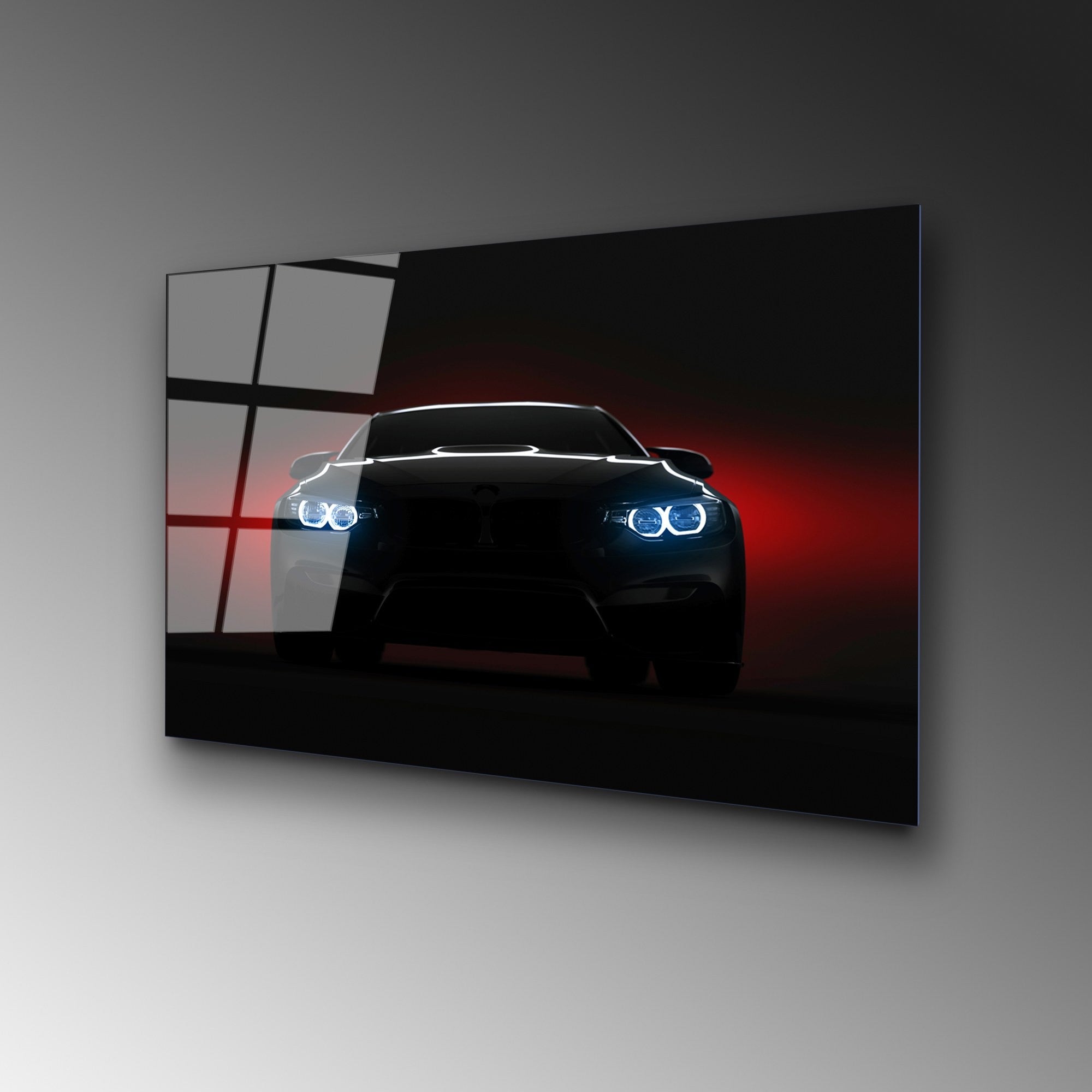 Quadro Decorativo em Vidro Temperado 4 mm UV-371, Multicolor, 50 x 70 cm