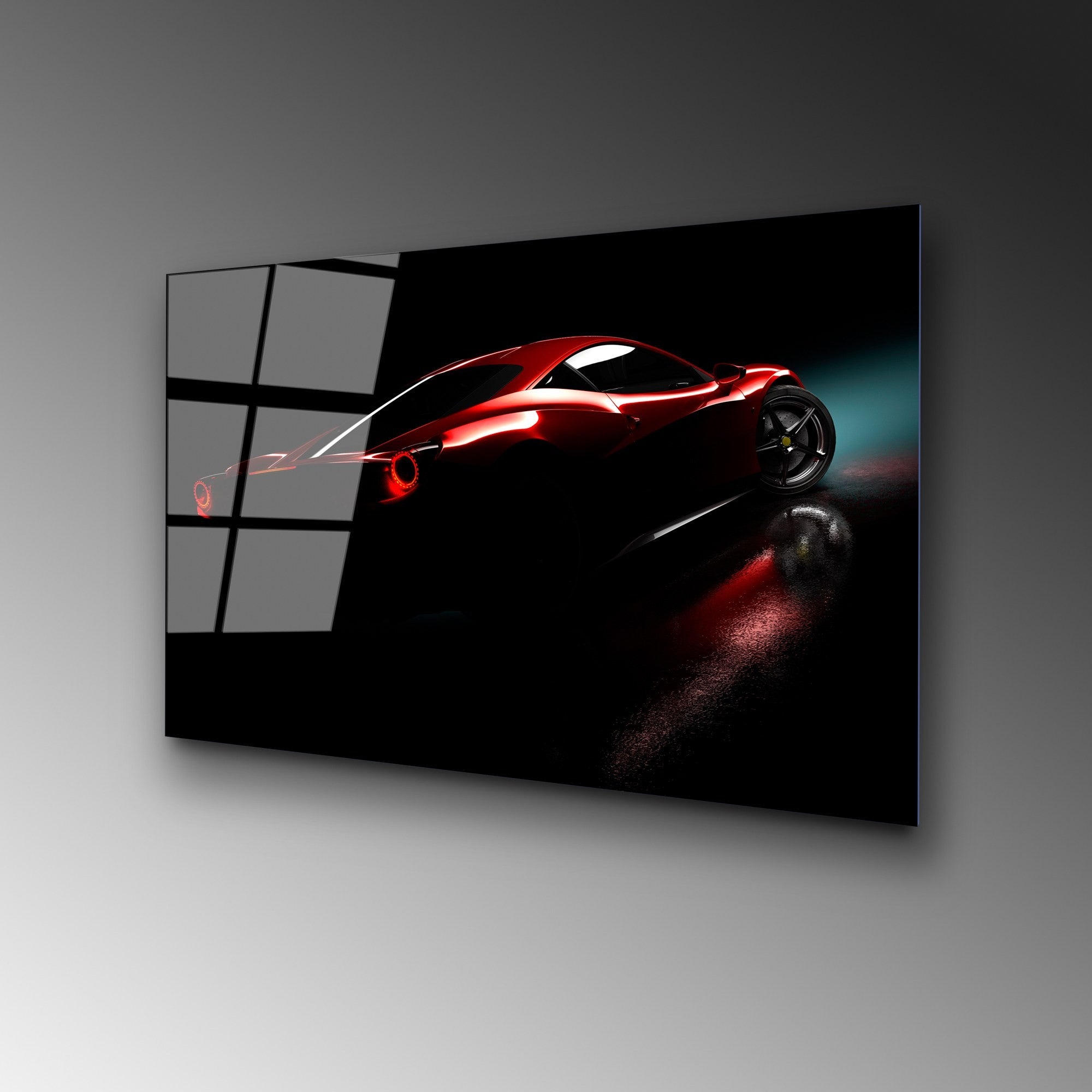 Quadro Decorativo em Vidro Temperado UV-373, Multicolor, 50 x 70 cm, 4 mm