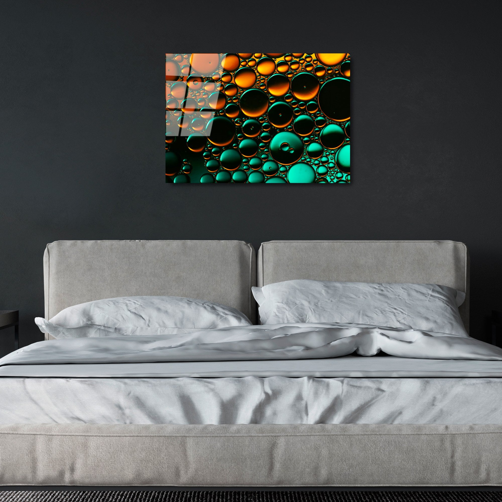 Quadro Decorativo em Vidro Temperado UV-375, 50 x 70 cm, Multicolor, 4 mm