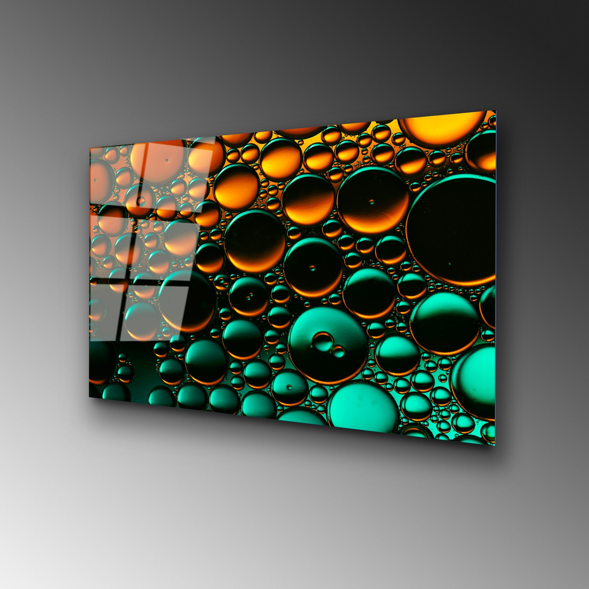 Quadro Decorativo em Vidro Temperado UV-375, 50 x 70 cm, Multicolor, 4 mm