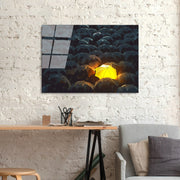 Quadro Decorativo em Vidro Temperado 4 mm Multicolor 50 x 70 cm – UV-377