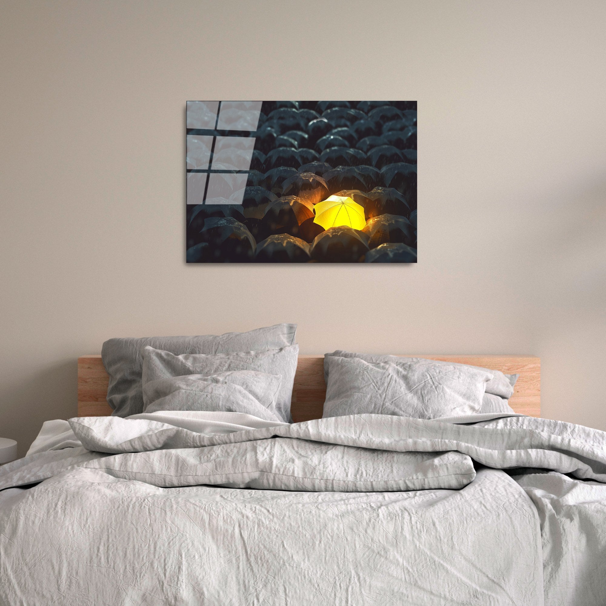 Quadro Decorativo em Vidro Temperado 4 mm Multicolor 50 x 70 cm – UV-377